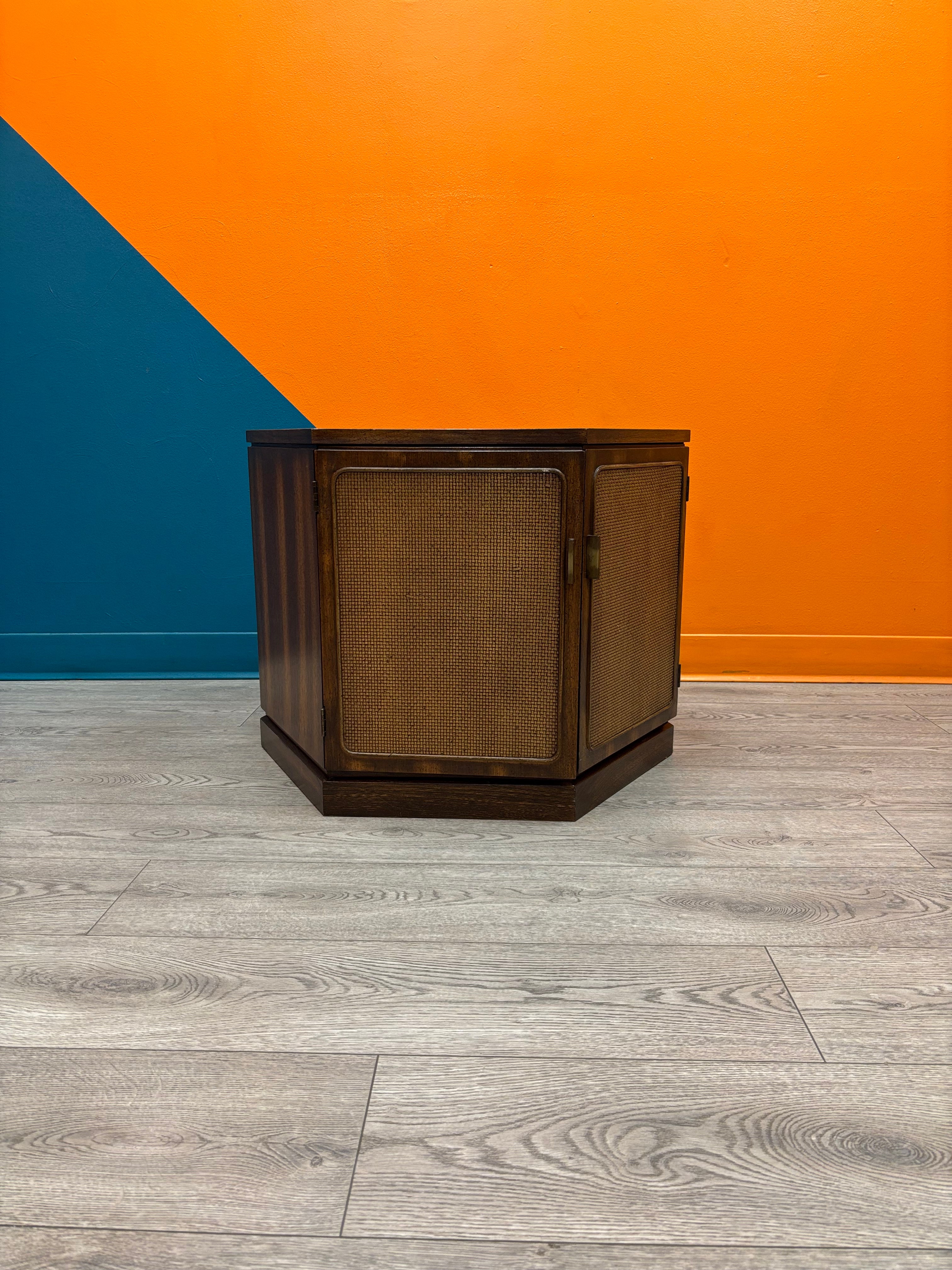 Big Wood Hexagon Table