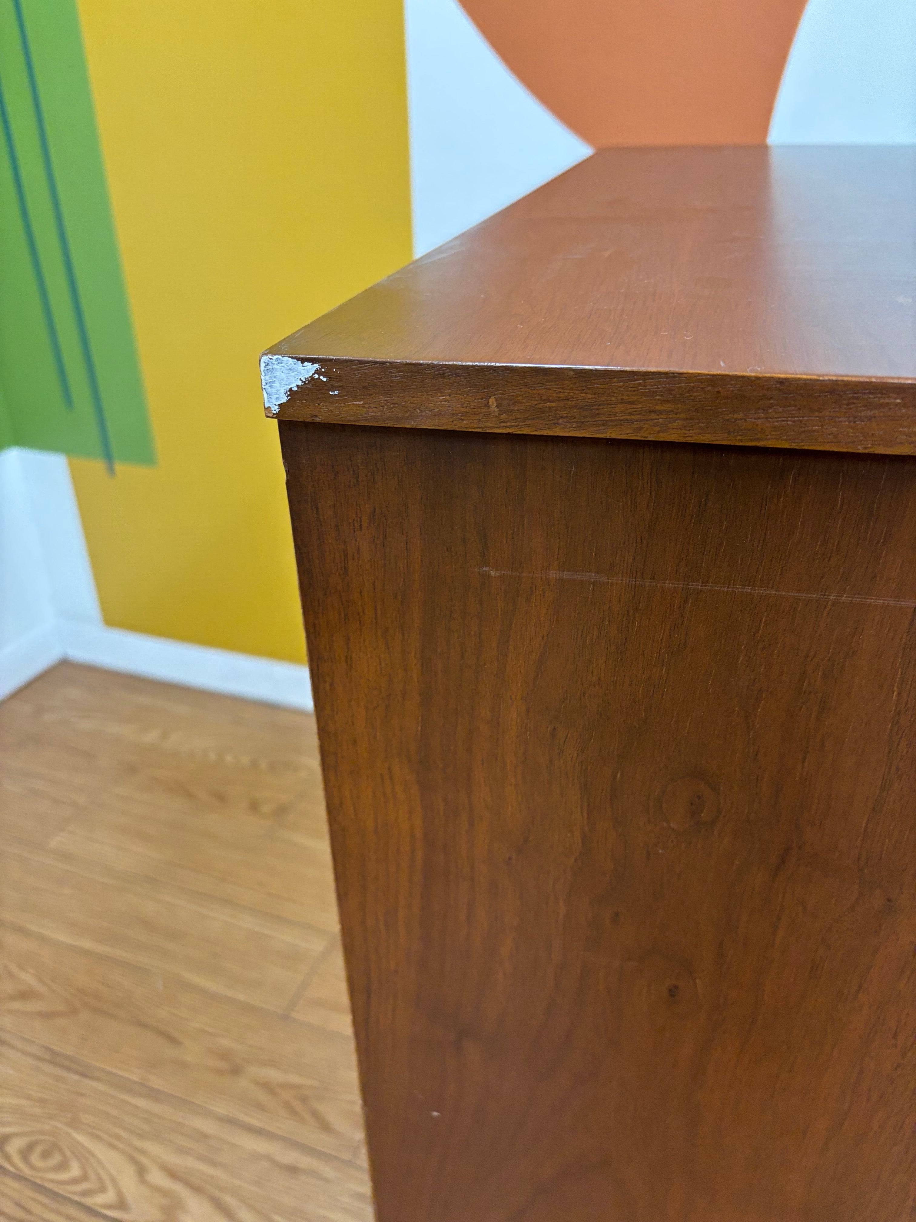 4 Drawer Wood Dresser
