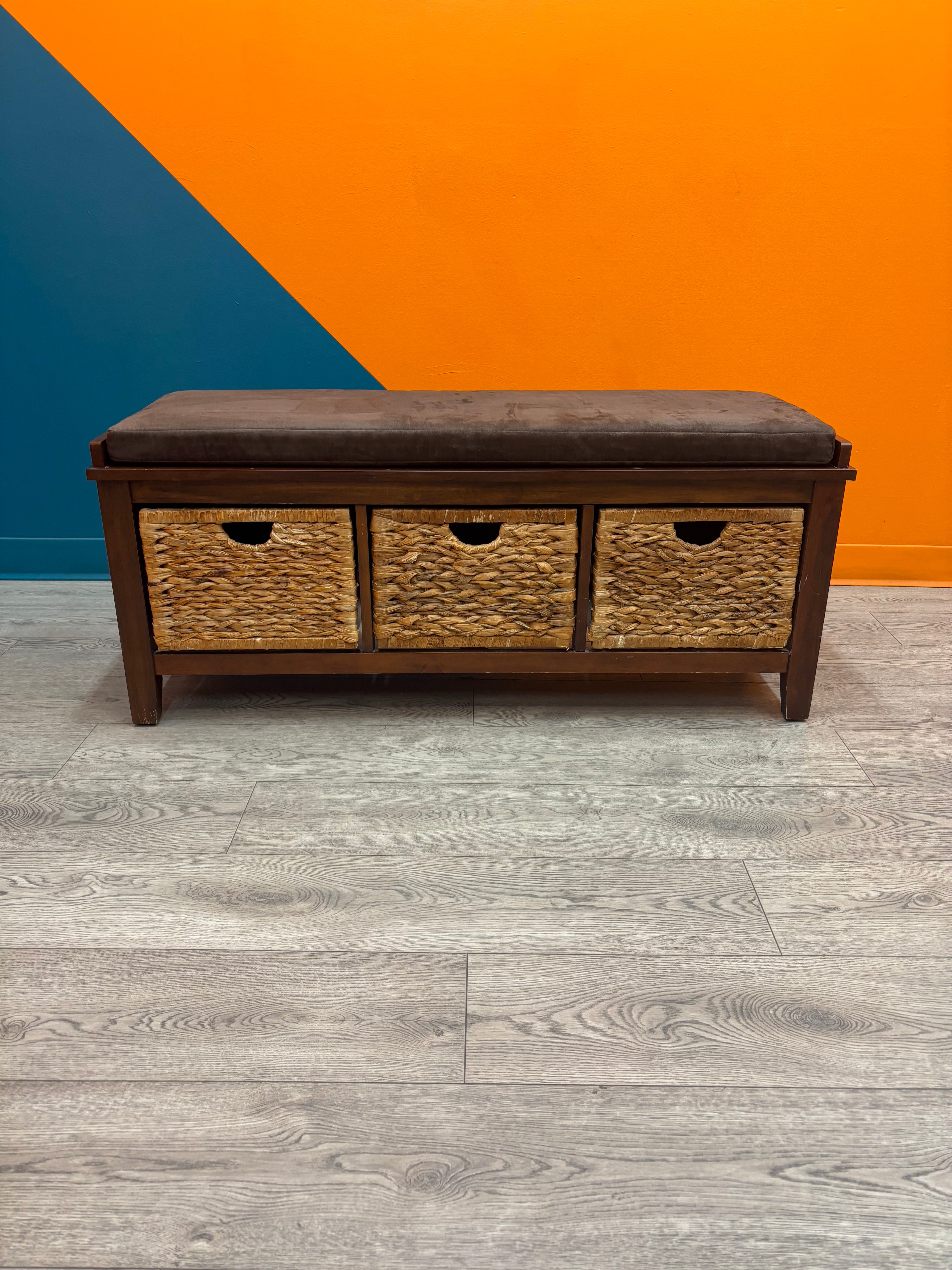 3 Drawer Storage Bench