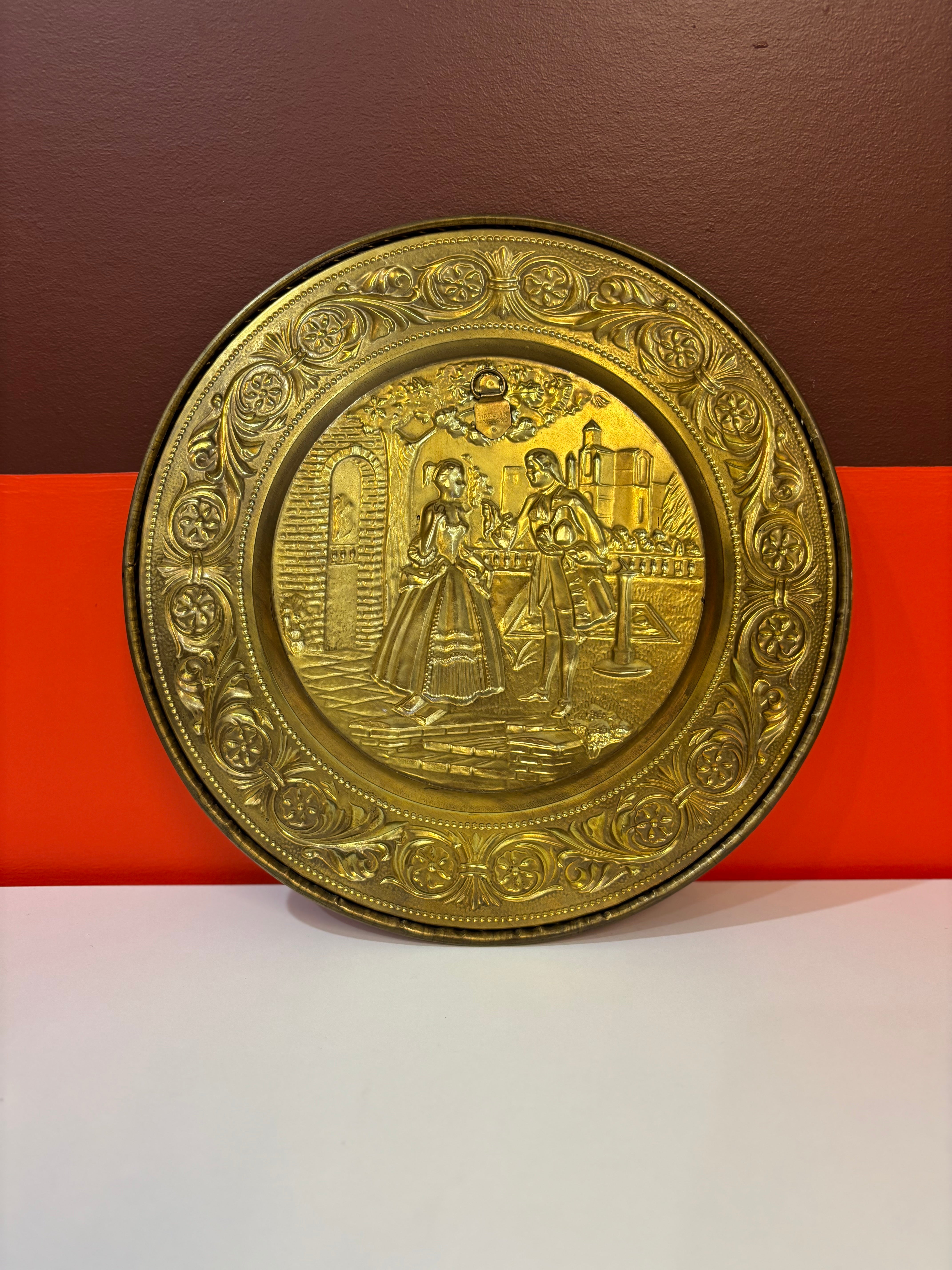 Decorative Embossed Wall Plate