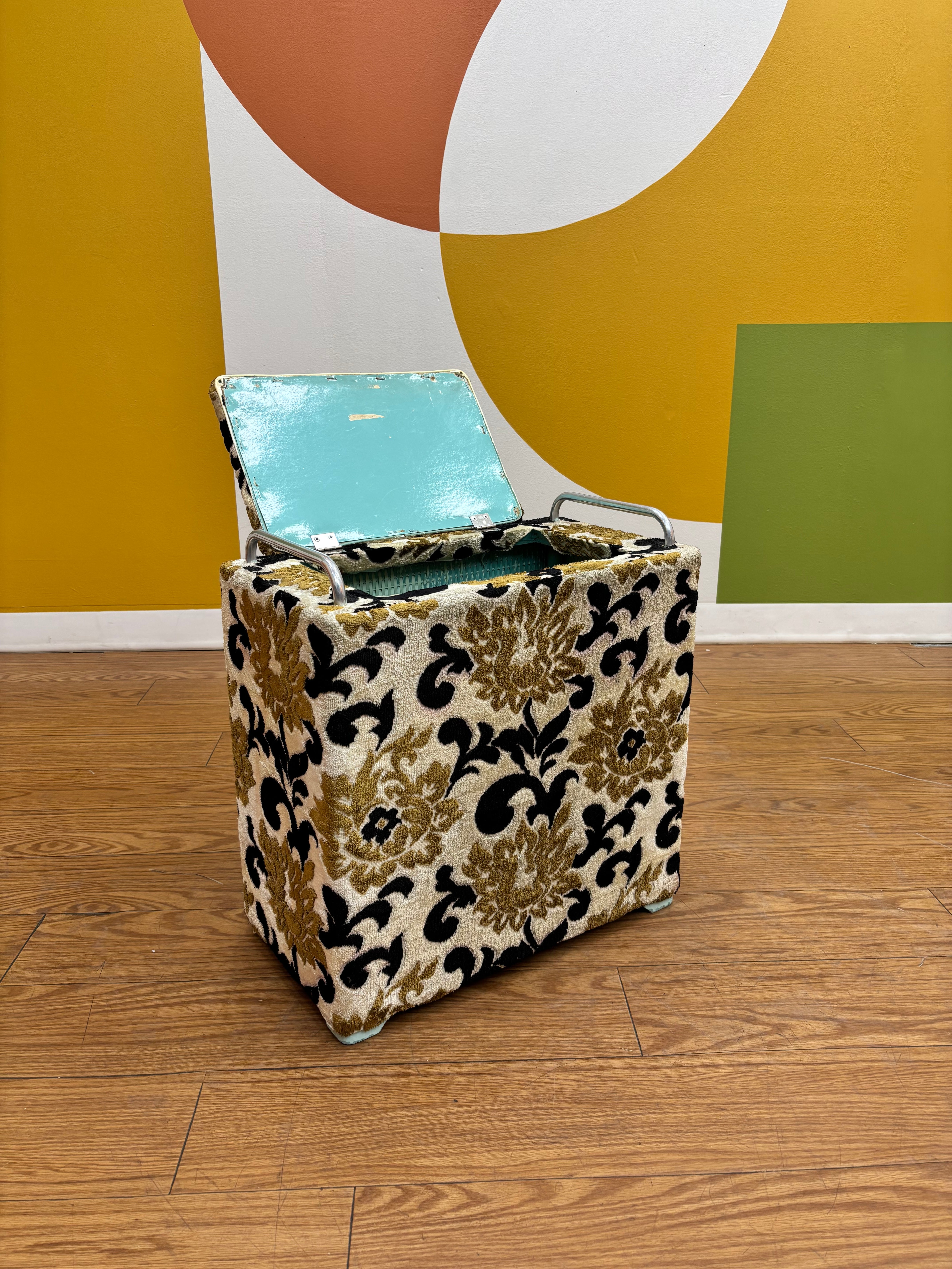Fabric Storage Ottoman