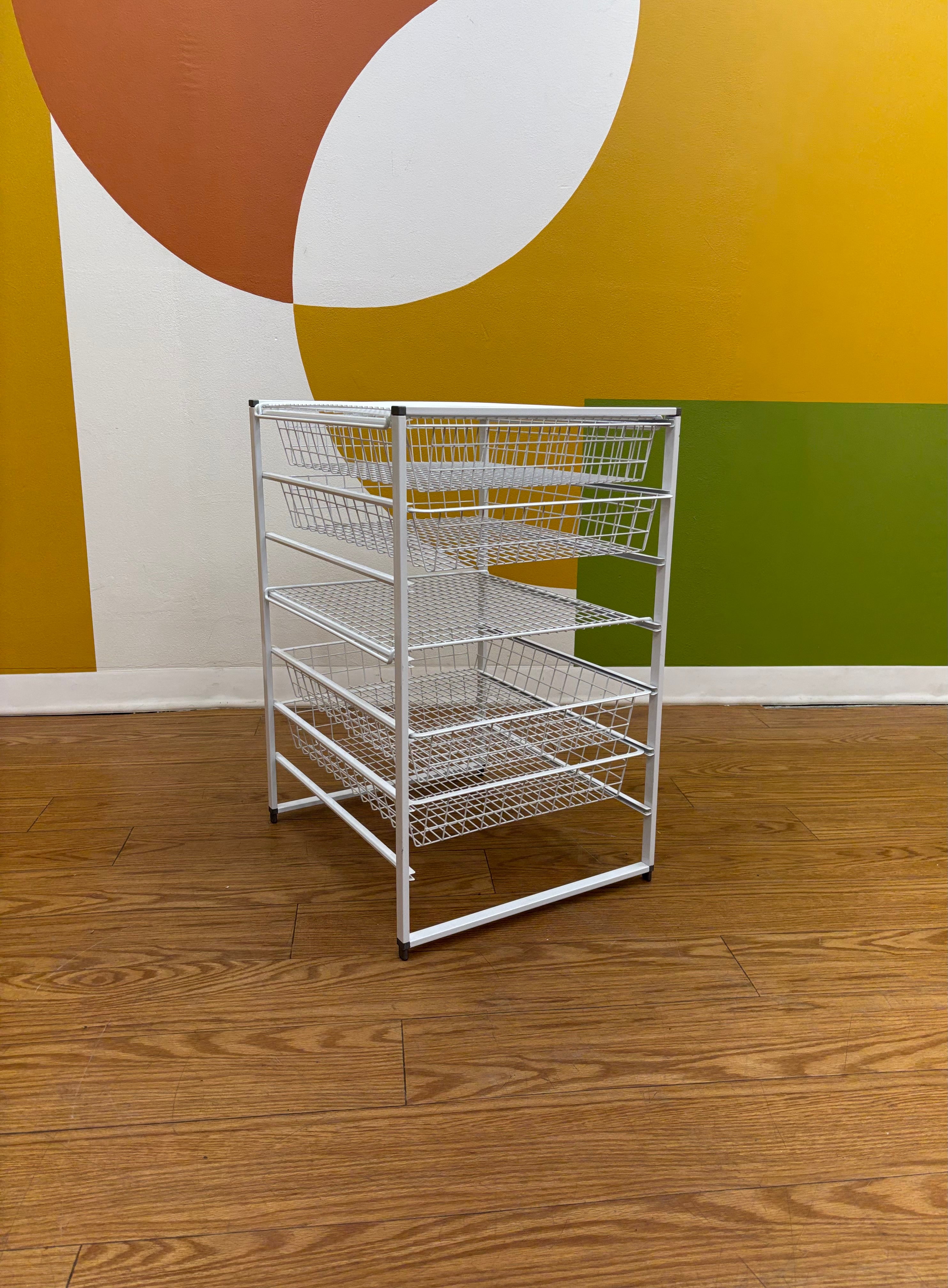 4 Drawer Mesh Organizer