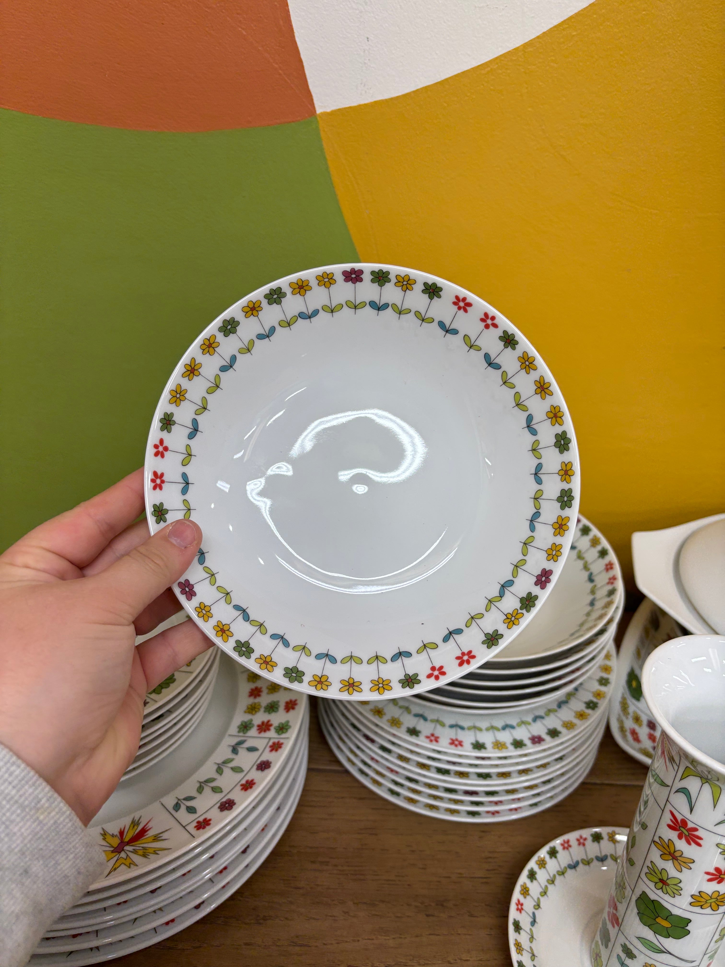 Large Piemonte Floral Set by Rosenthal