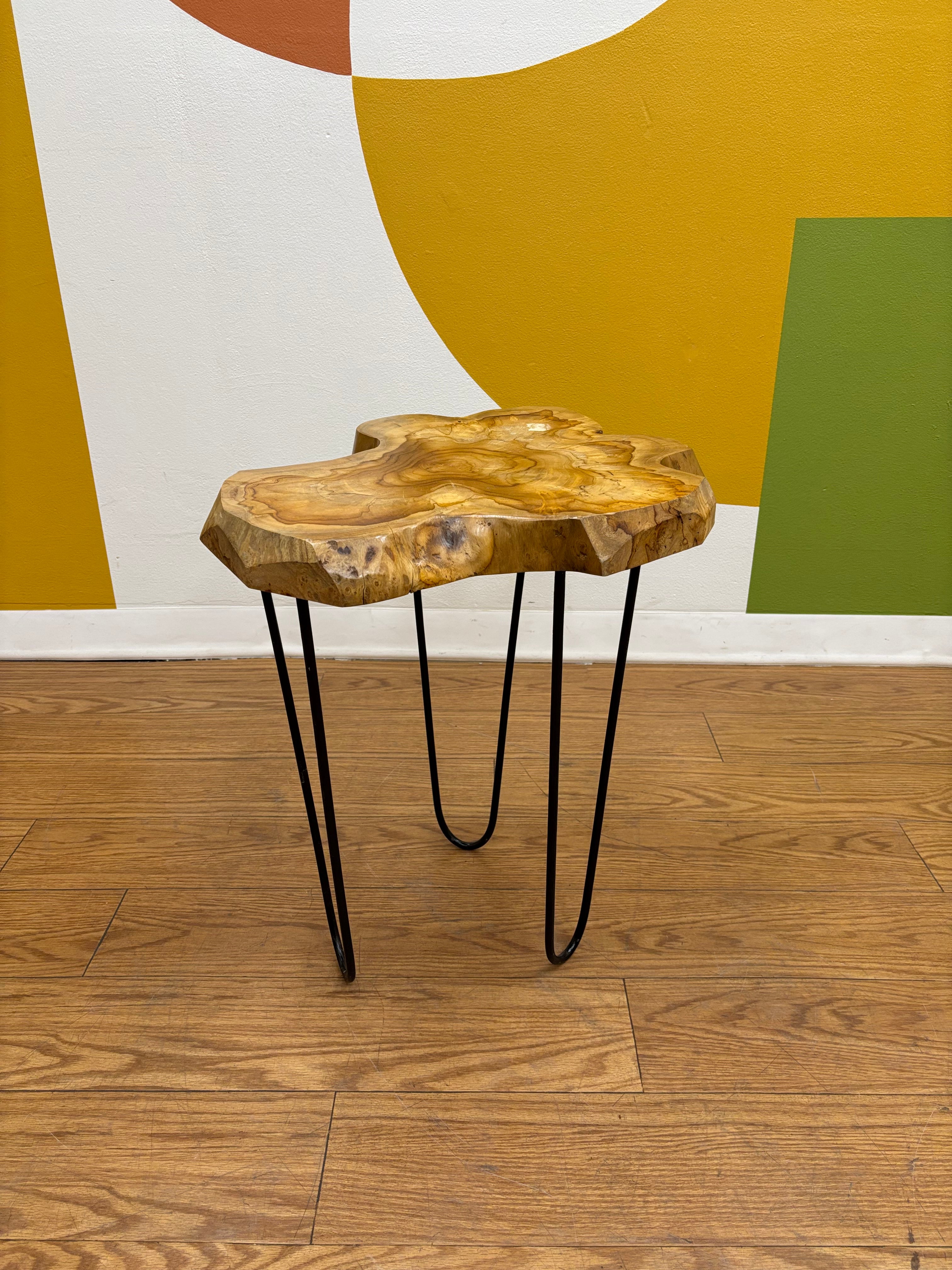 Live Edge Side Table #1