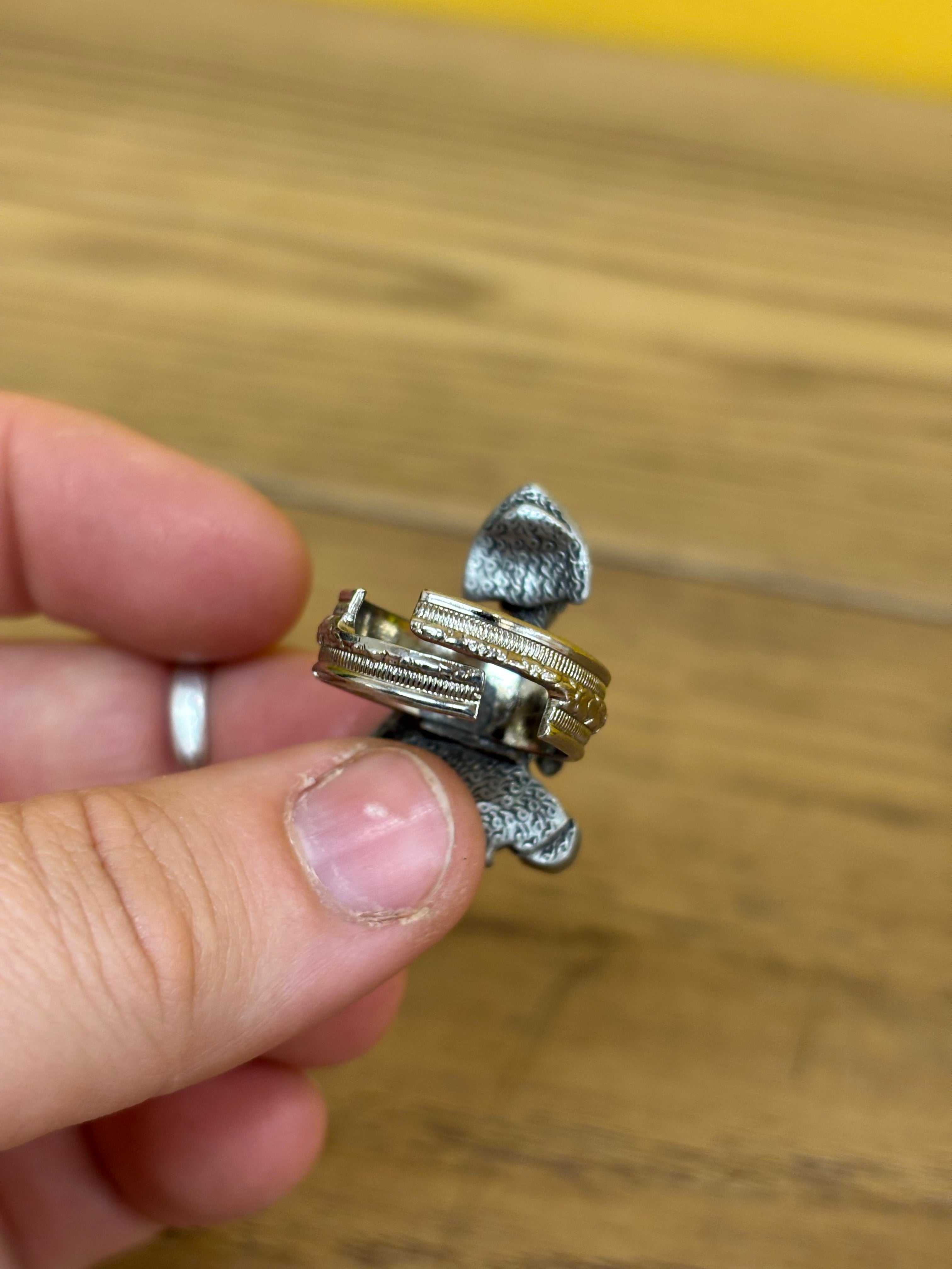 Buddha Adjustable Ring