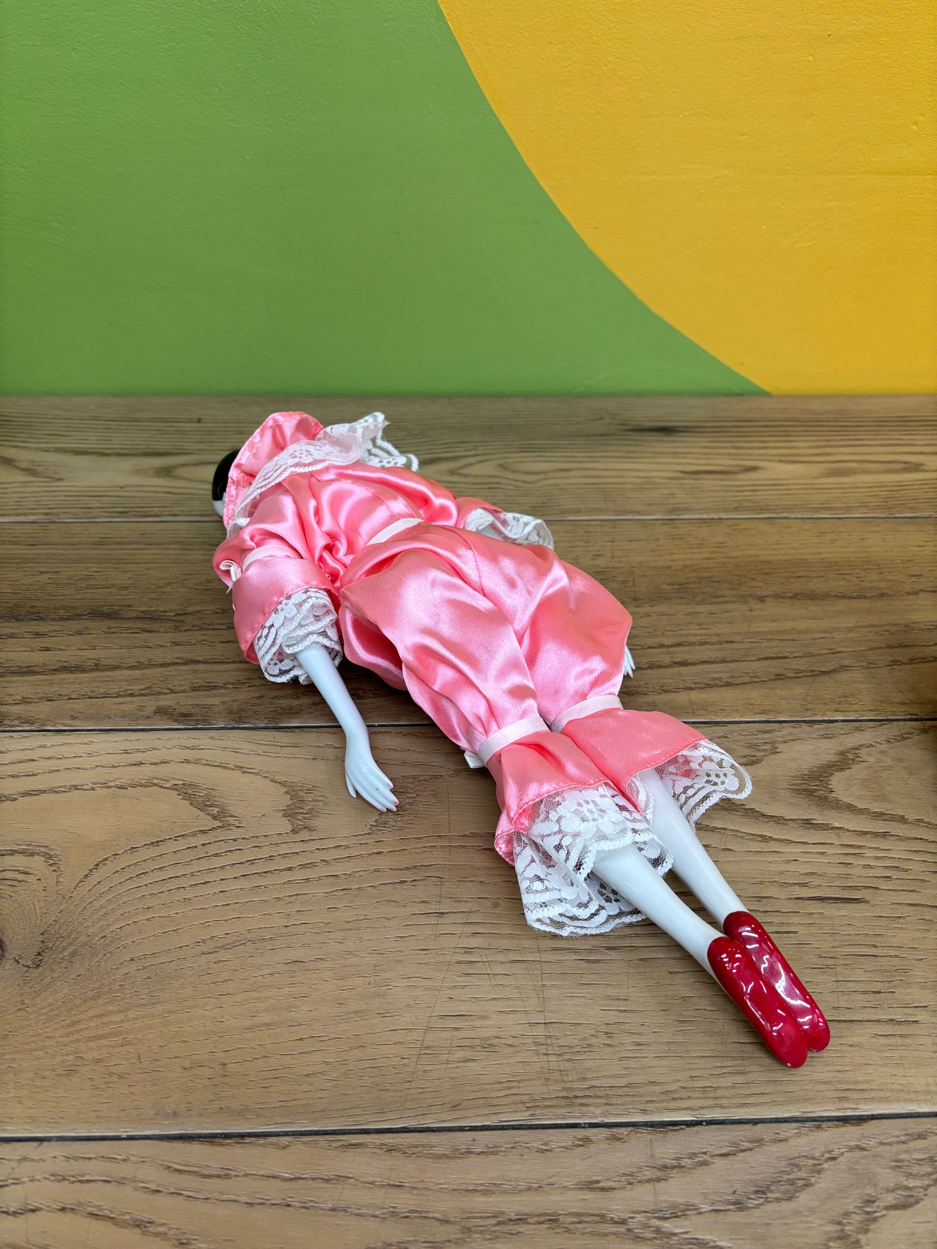 Porcelain Pierrot Doll