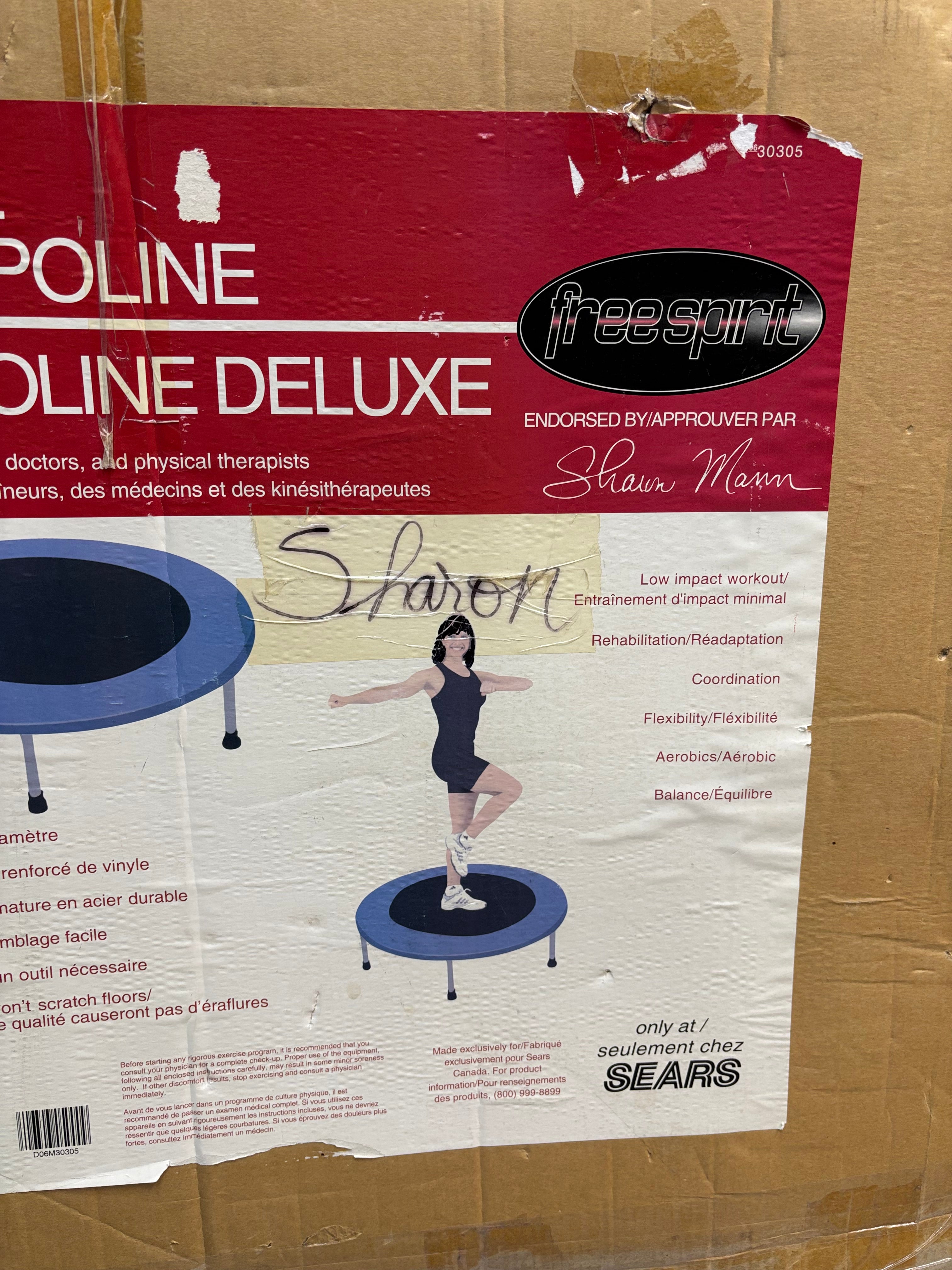 Deluxe Exercise Trampoline