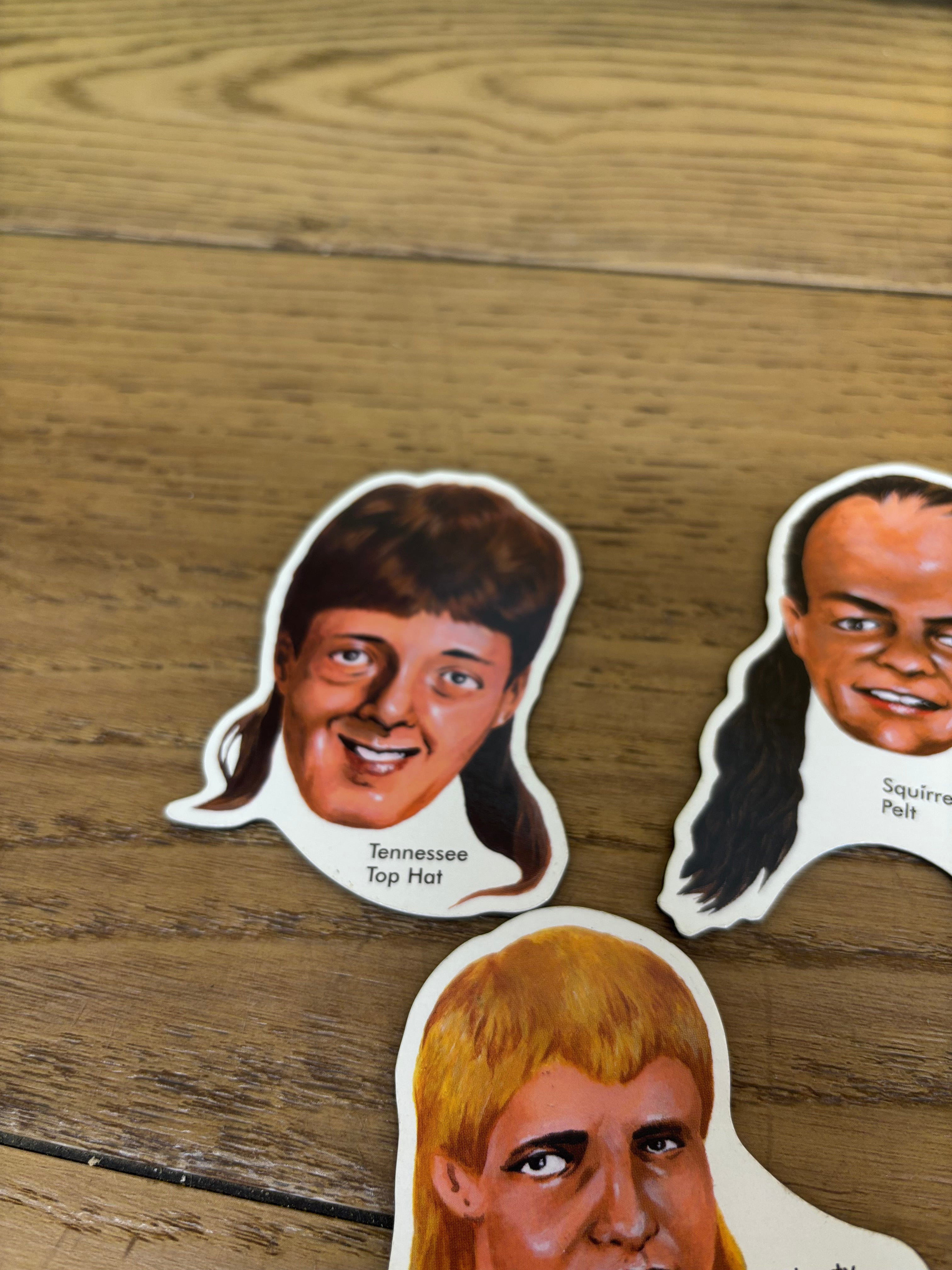 (5) Mega Mullet Magnets