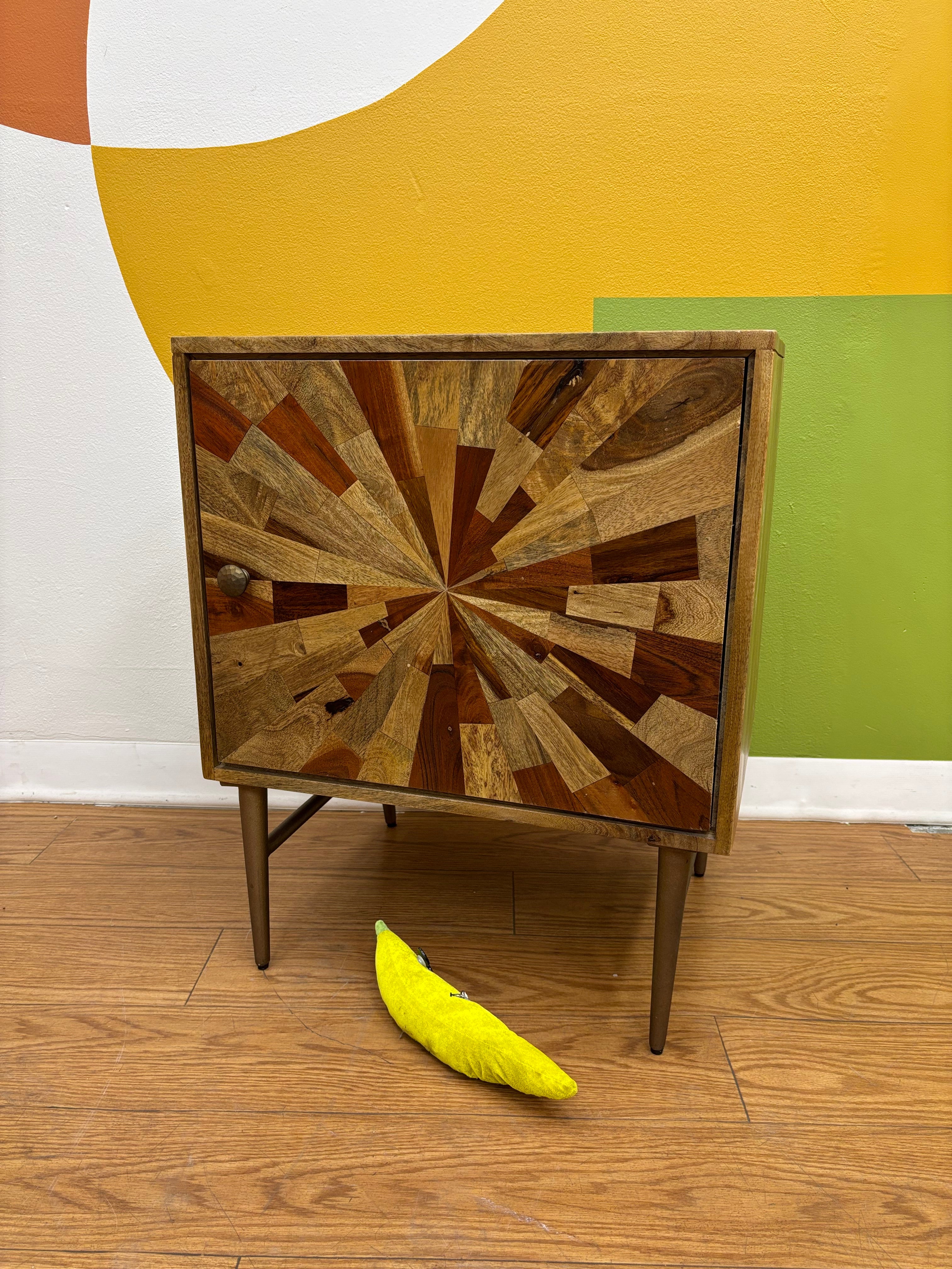 Wood Accent Cabinet