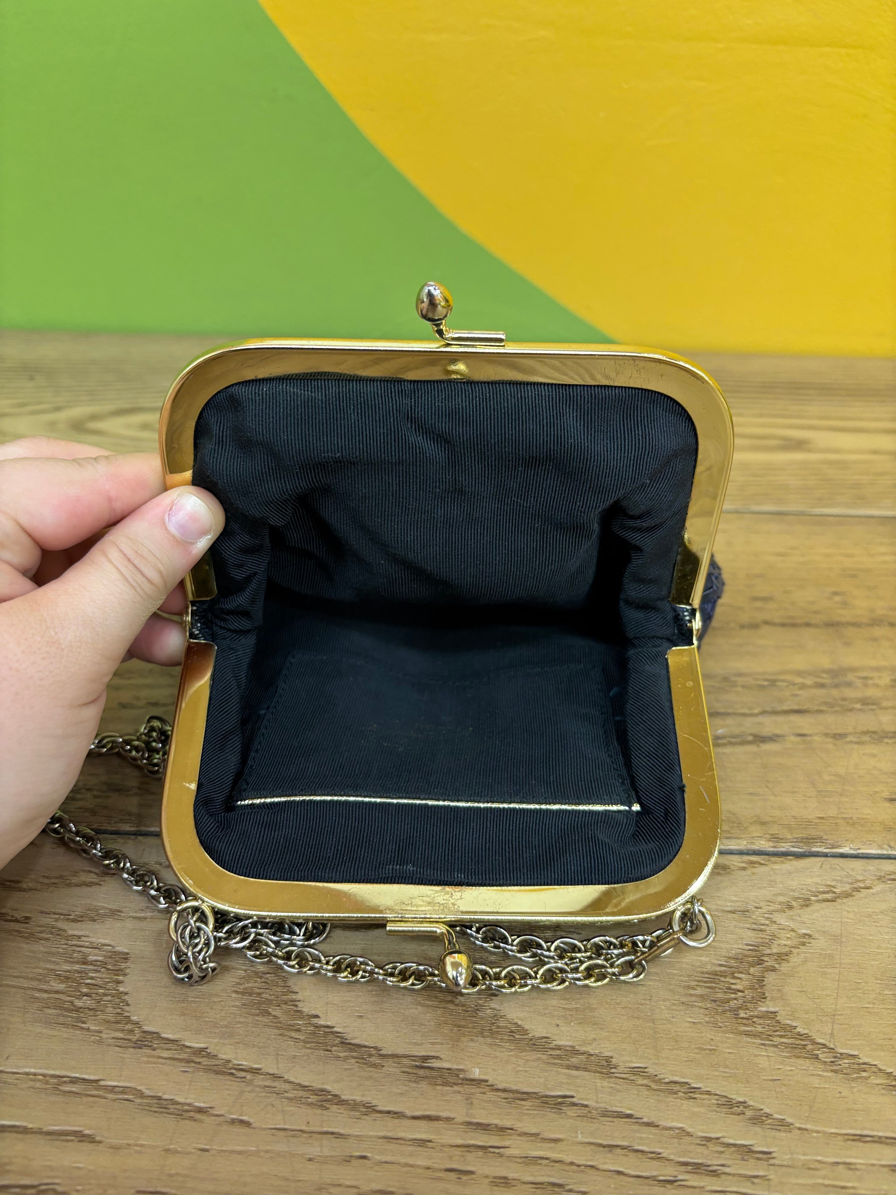 Navy Blue Clutch