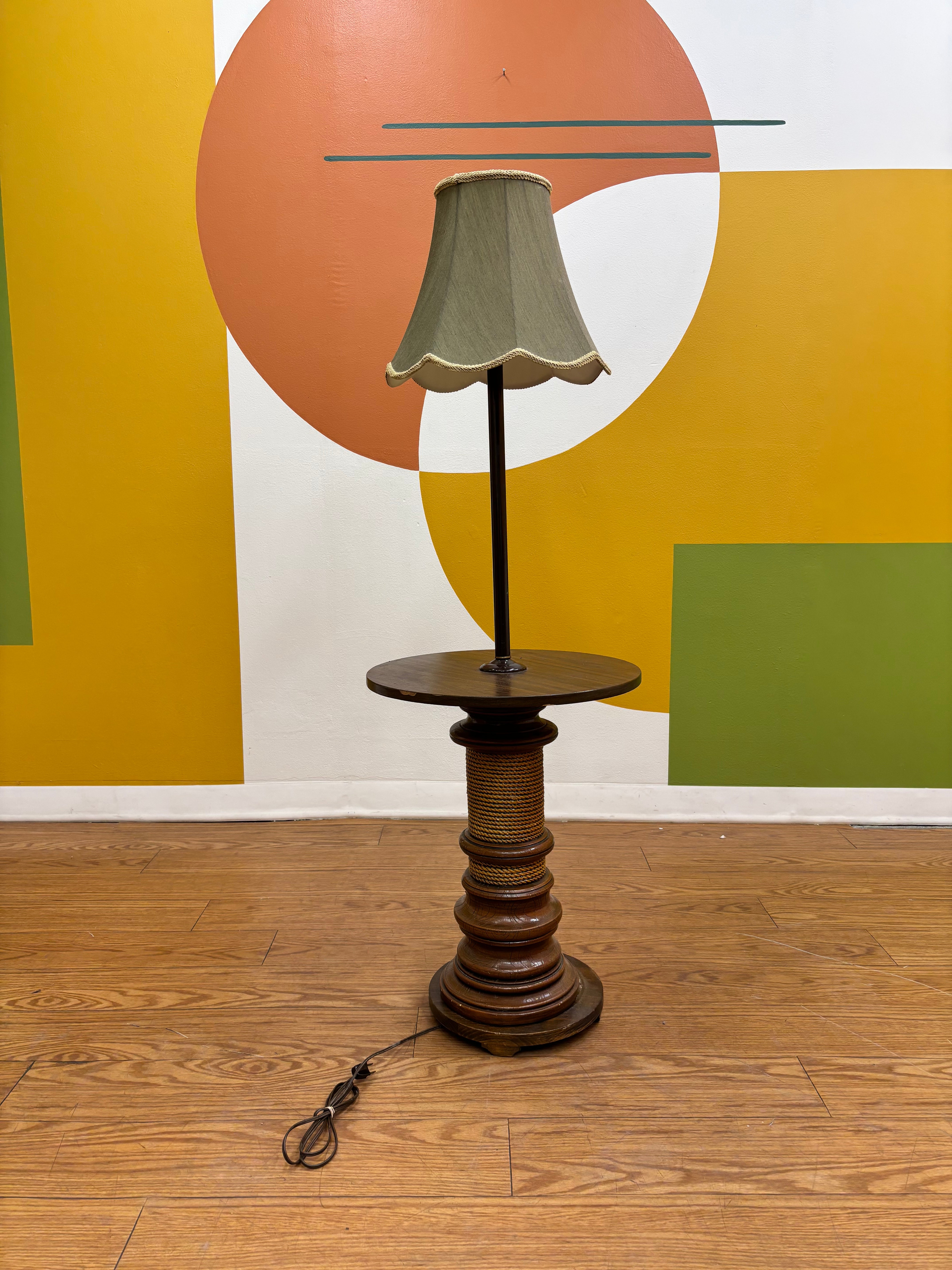 Floor Lamp Side Table