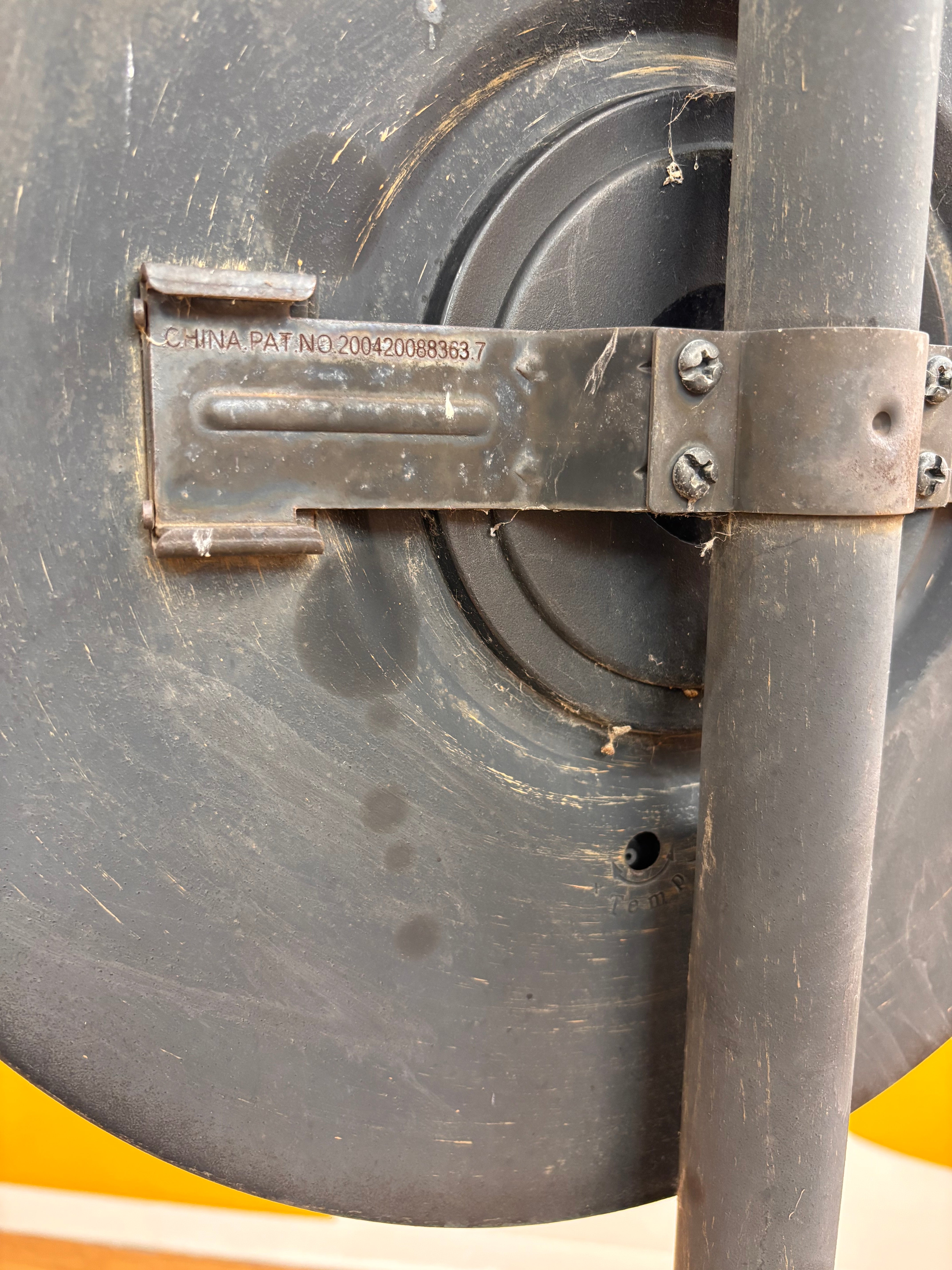 Cast Iron Floor Clock