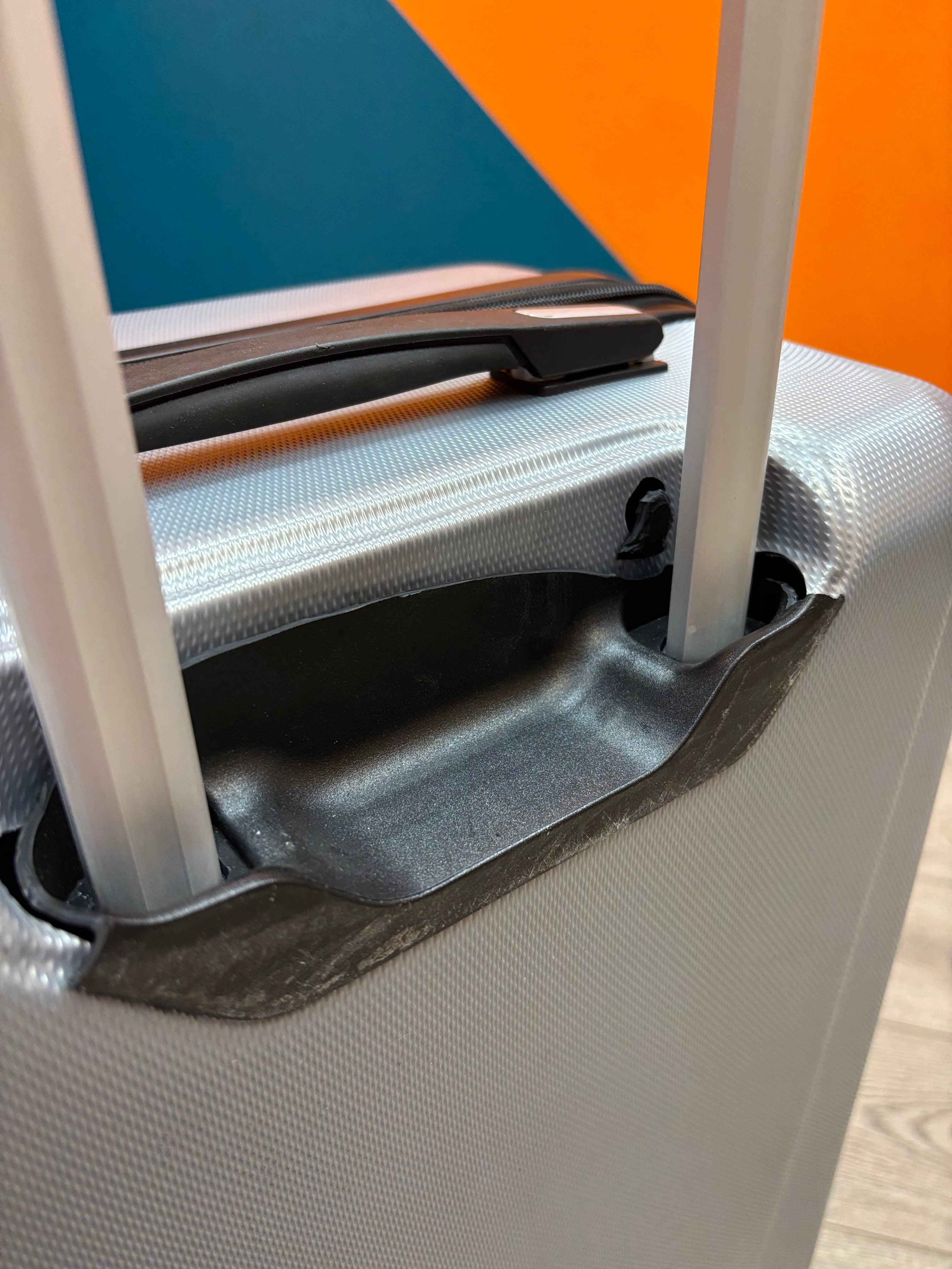 Grey Rolling Suitcase (Samsonite)