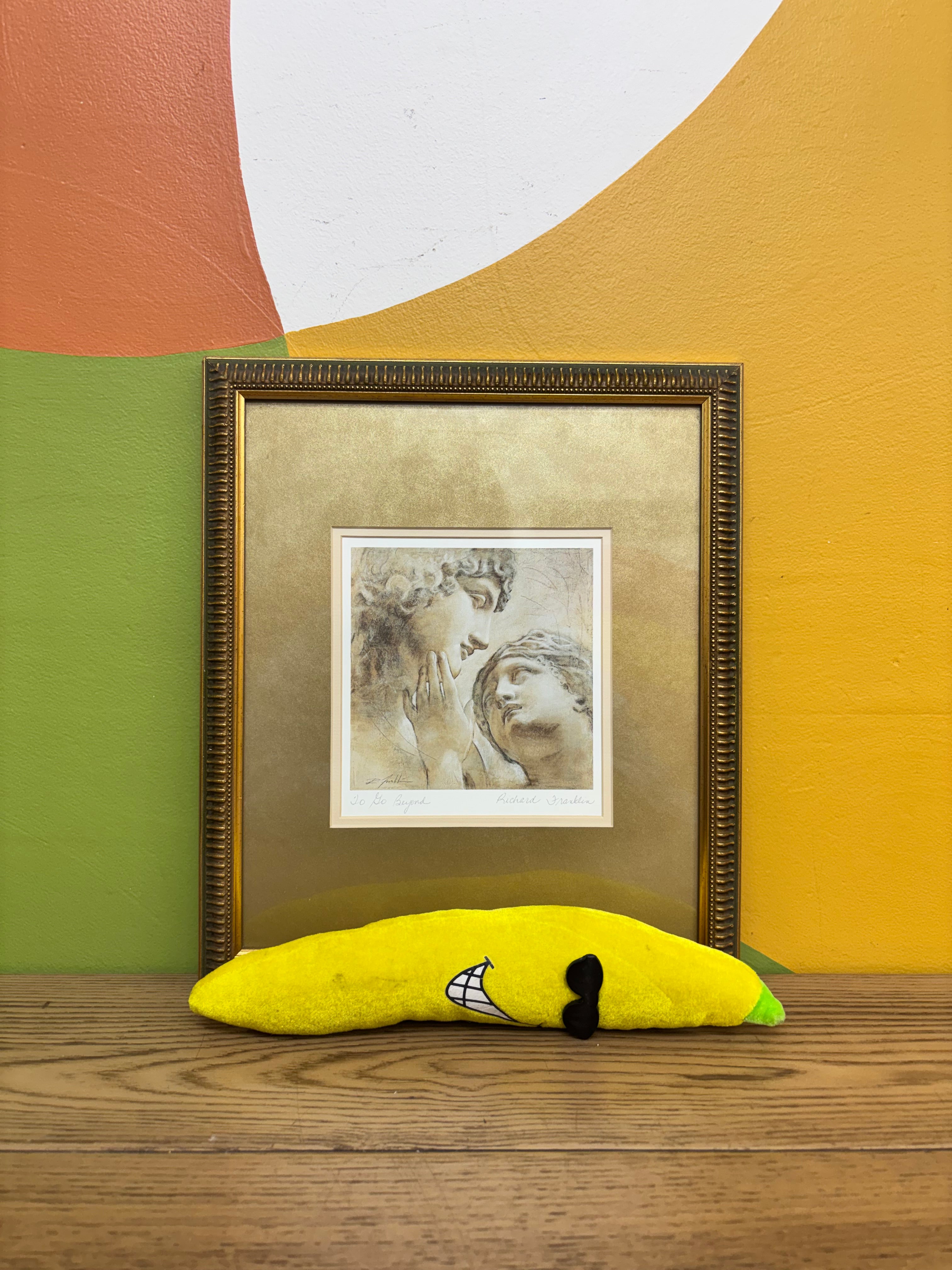 Framed "To Go Beyond" Print