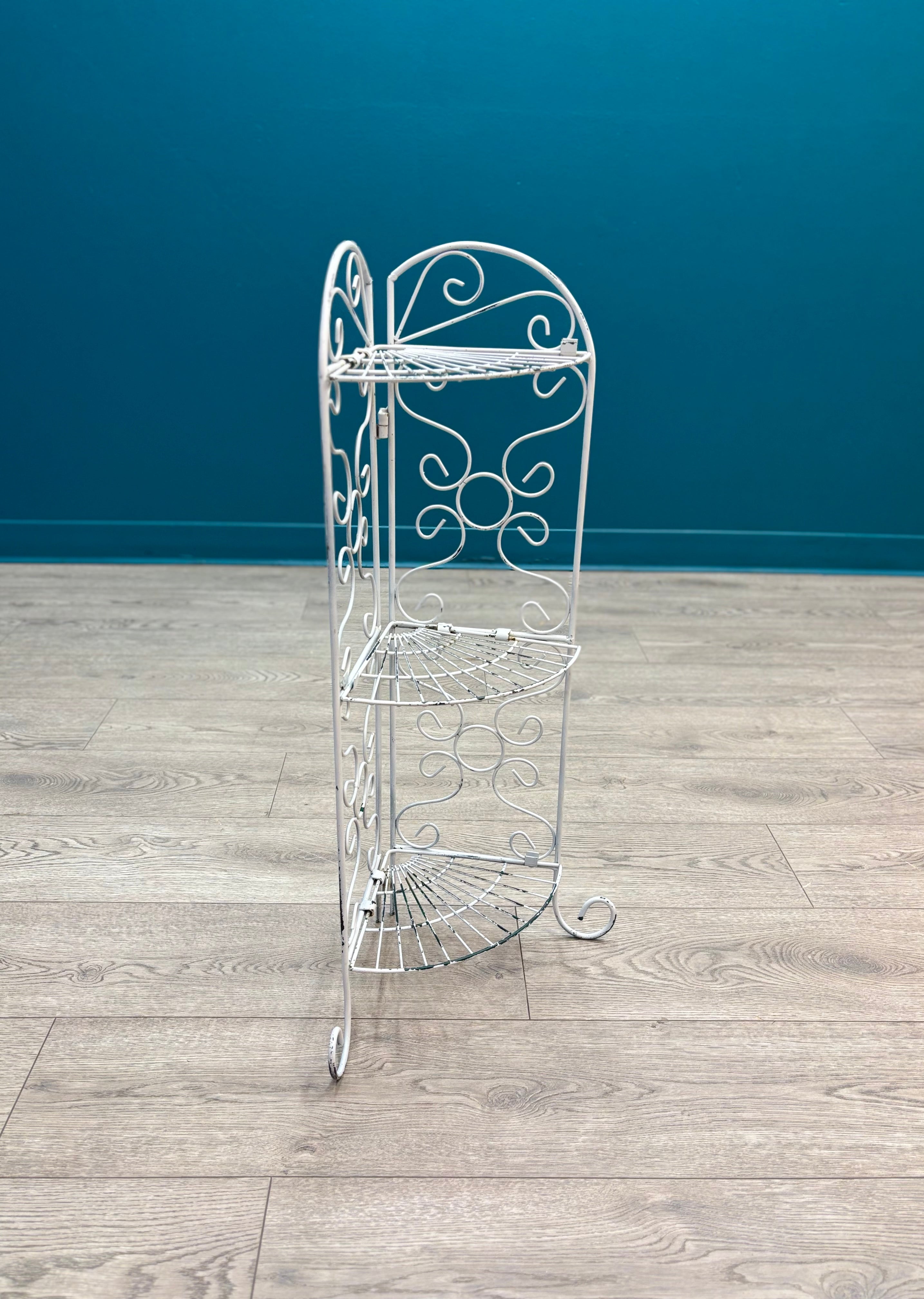 3 Tier Corner Folding Shelf