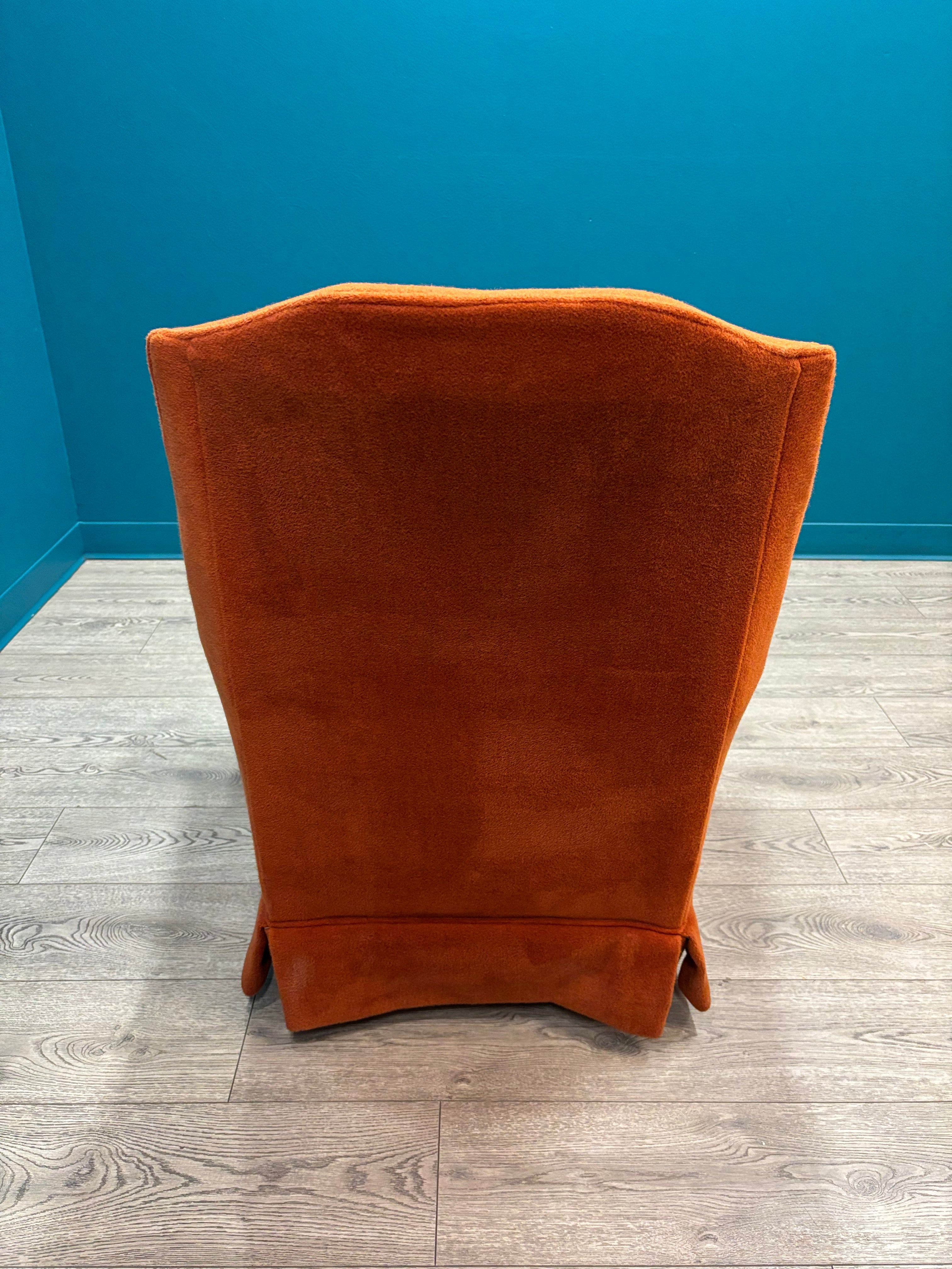 Orange Swivel Chair