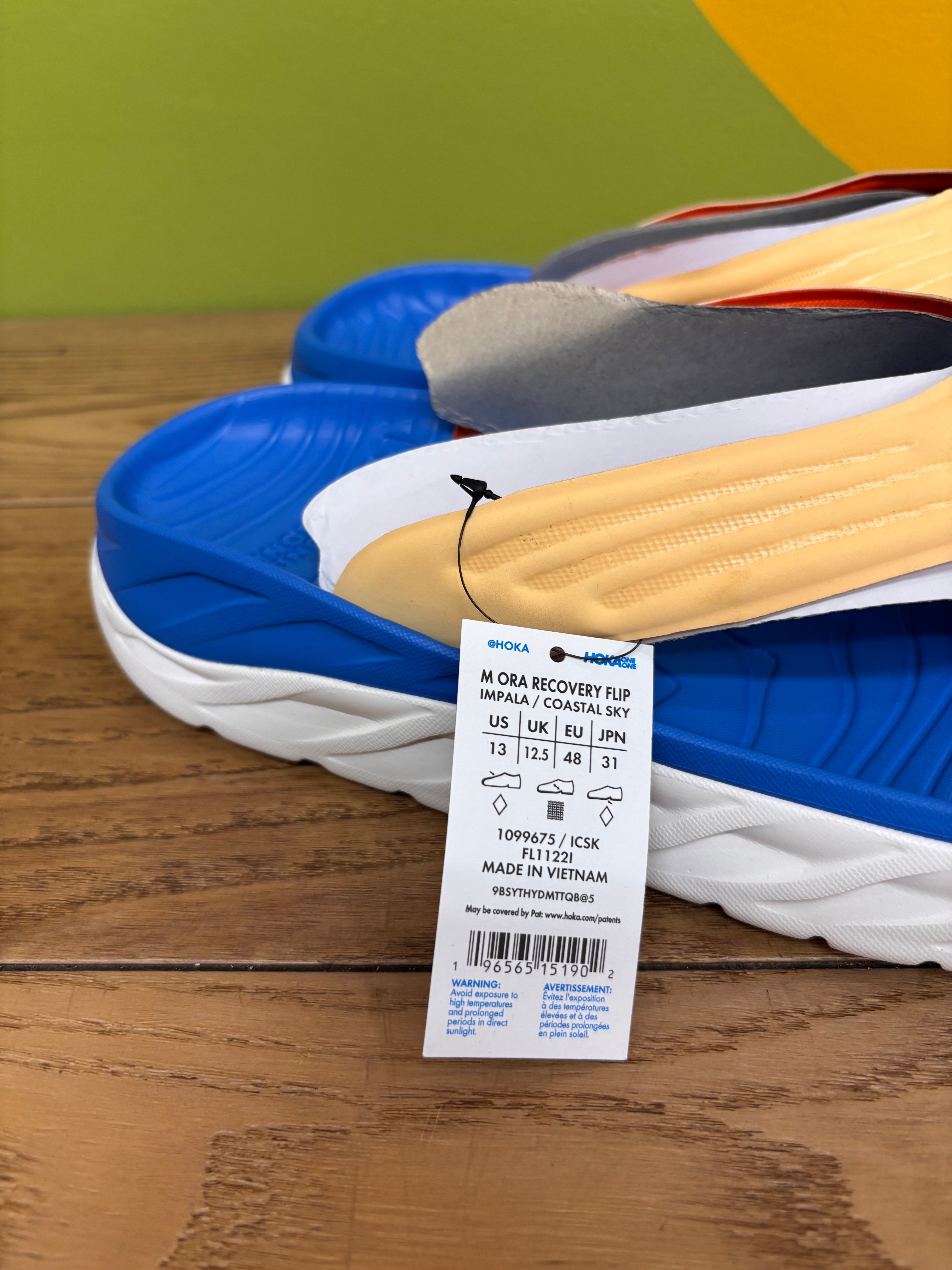 HOKA Ora Recovery Flip Flop (Men Size 13) NEW