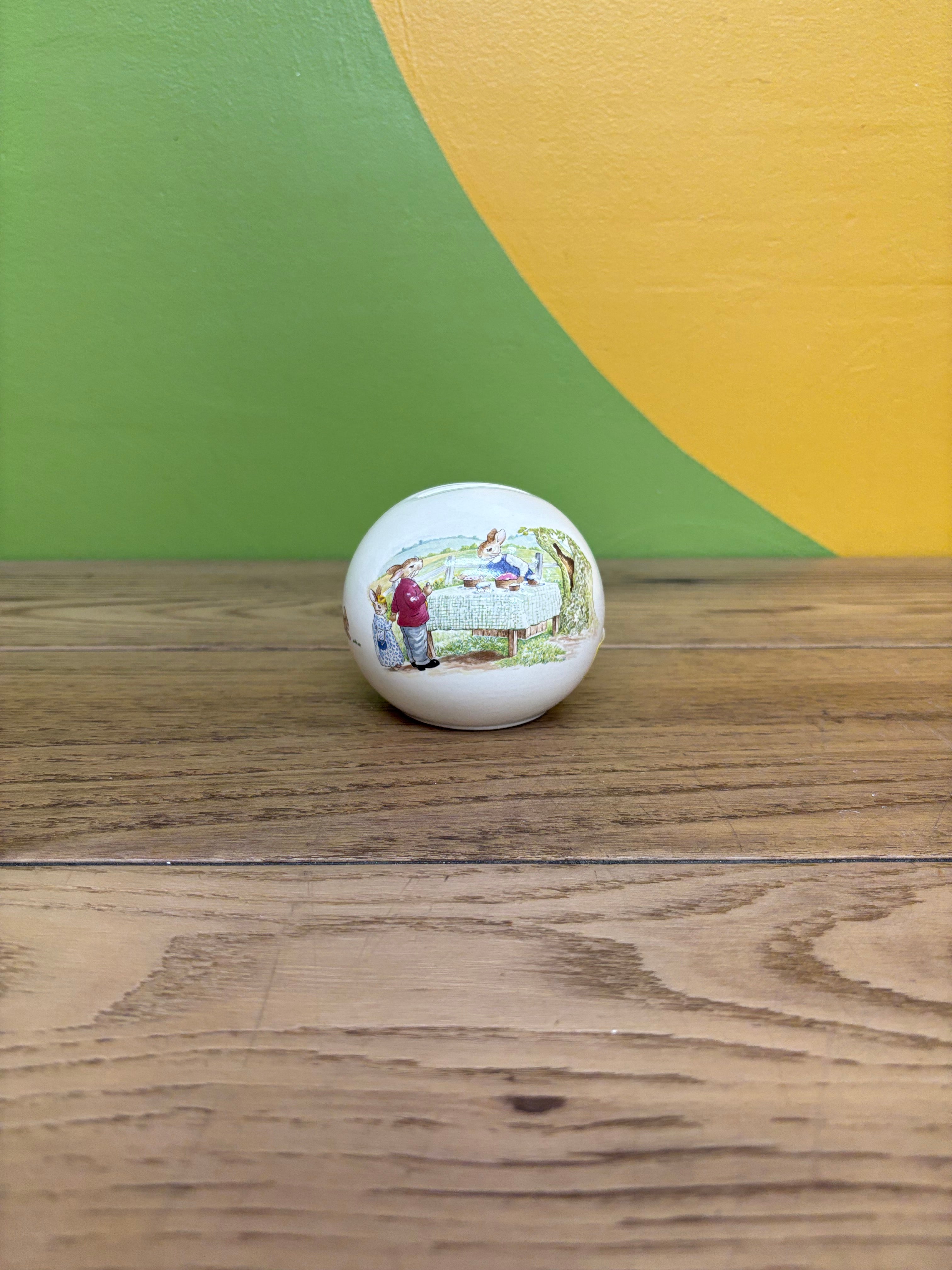 Small Round Bunnykins Coin Bank