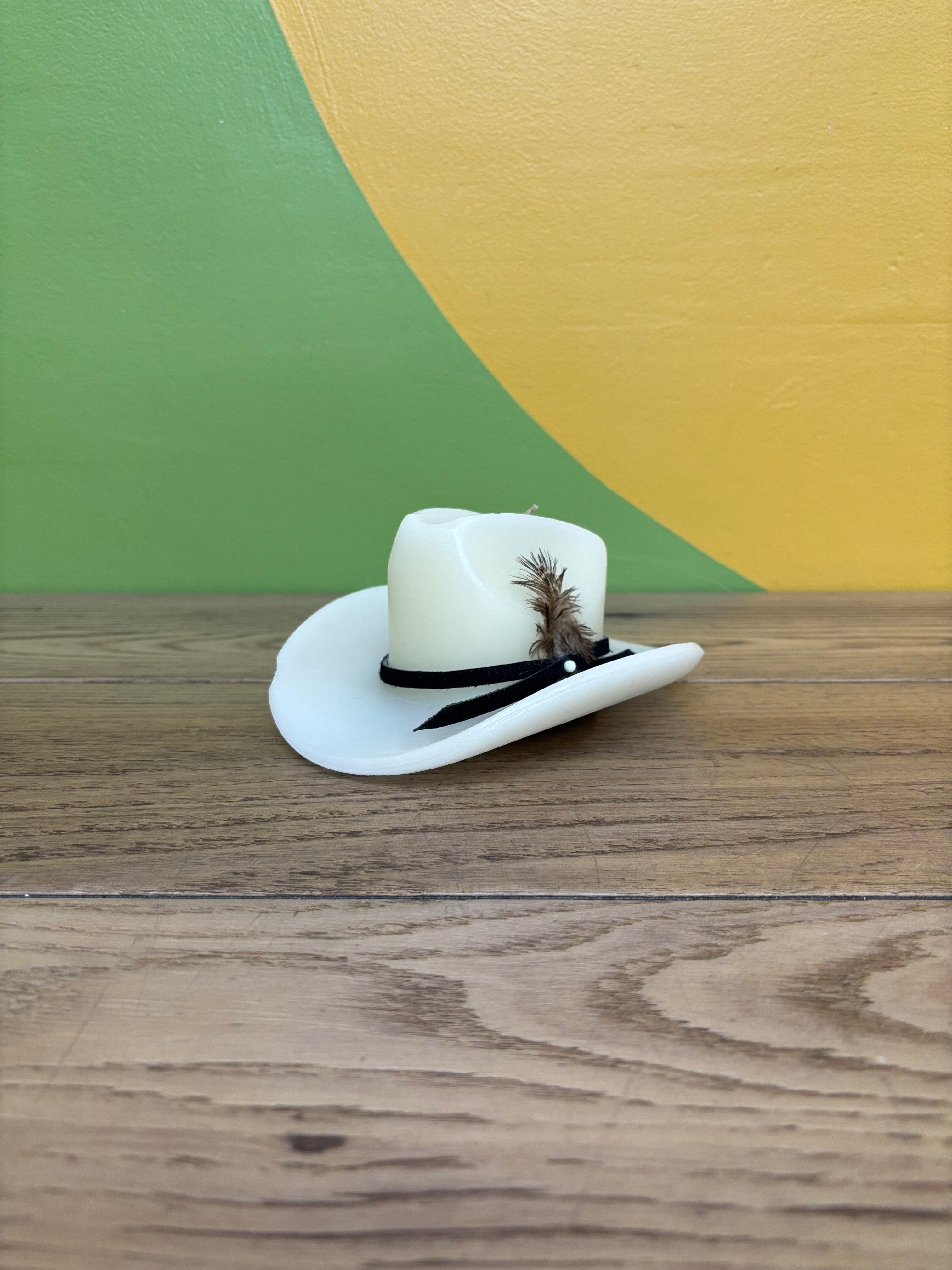 Cowboy Hat Candle