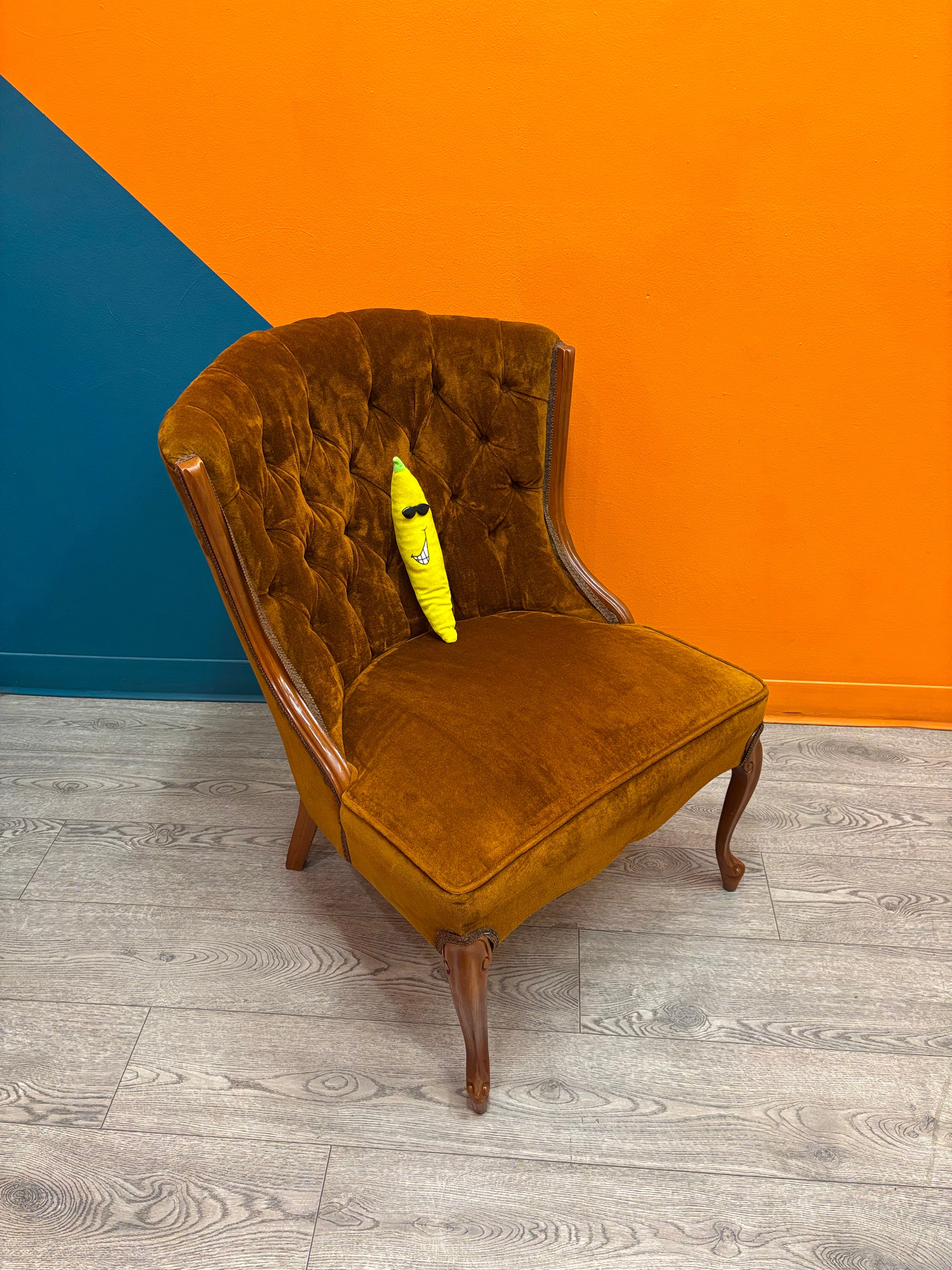 Brown Accent Armchair