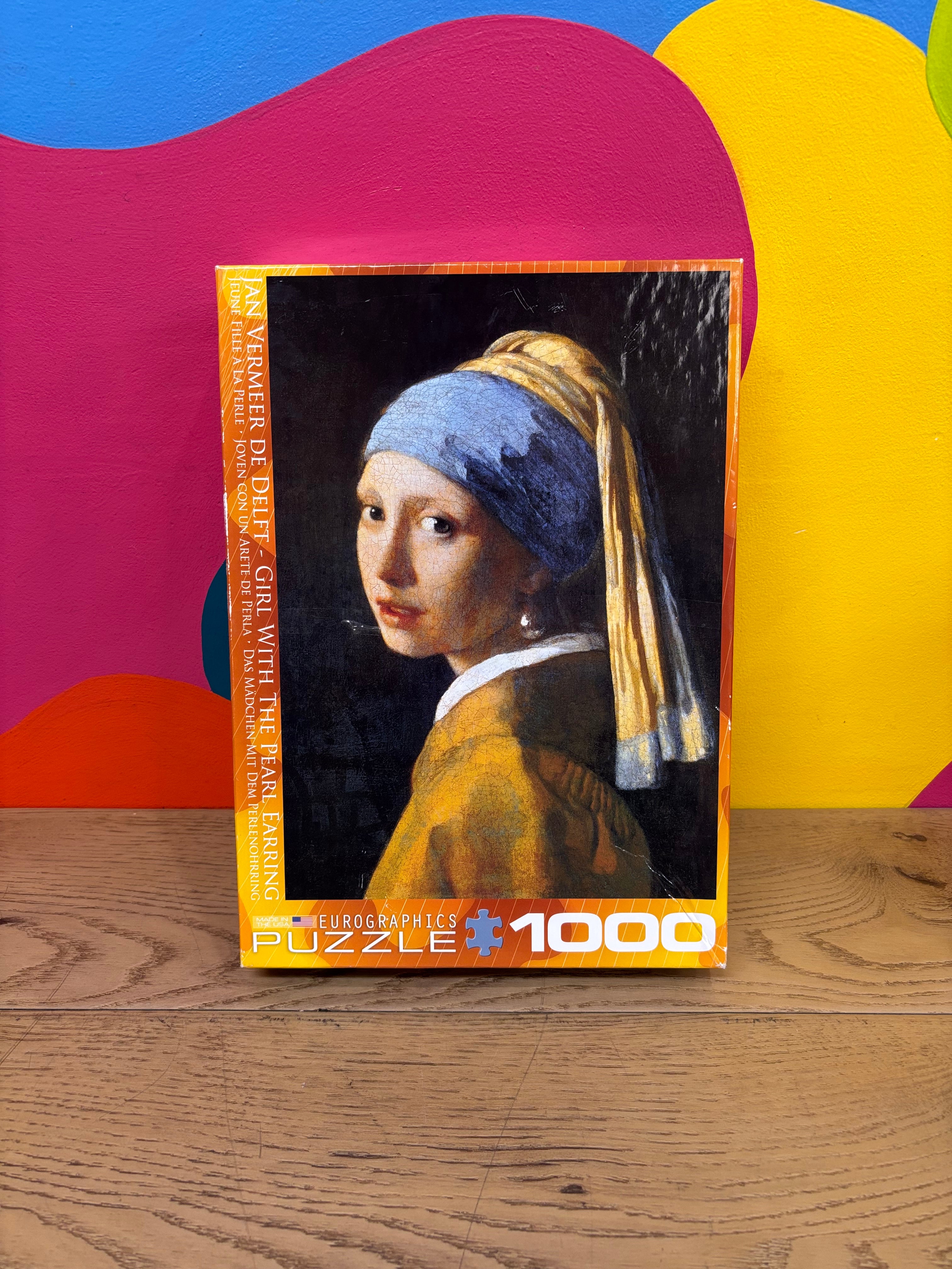 Girl with a Pearl Earing Puzzle - 1000 pieces