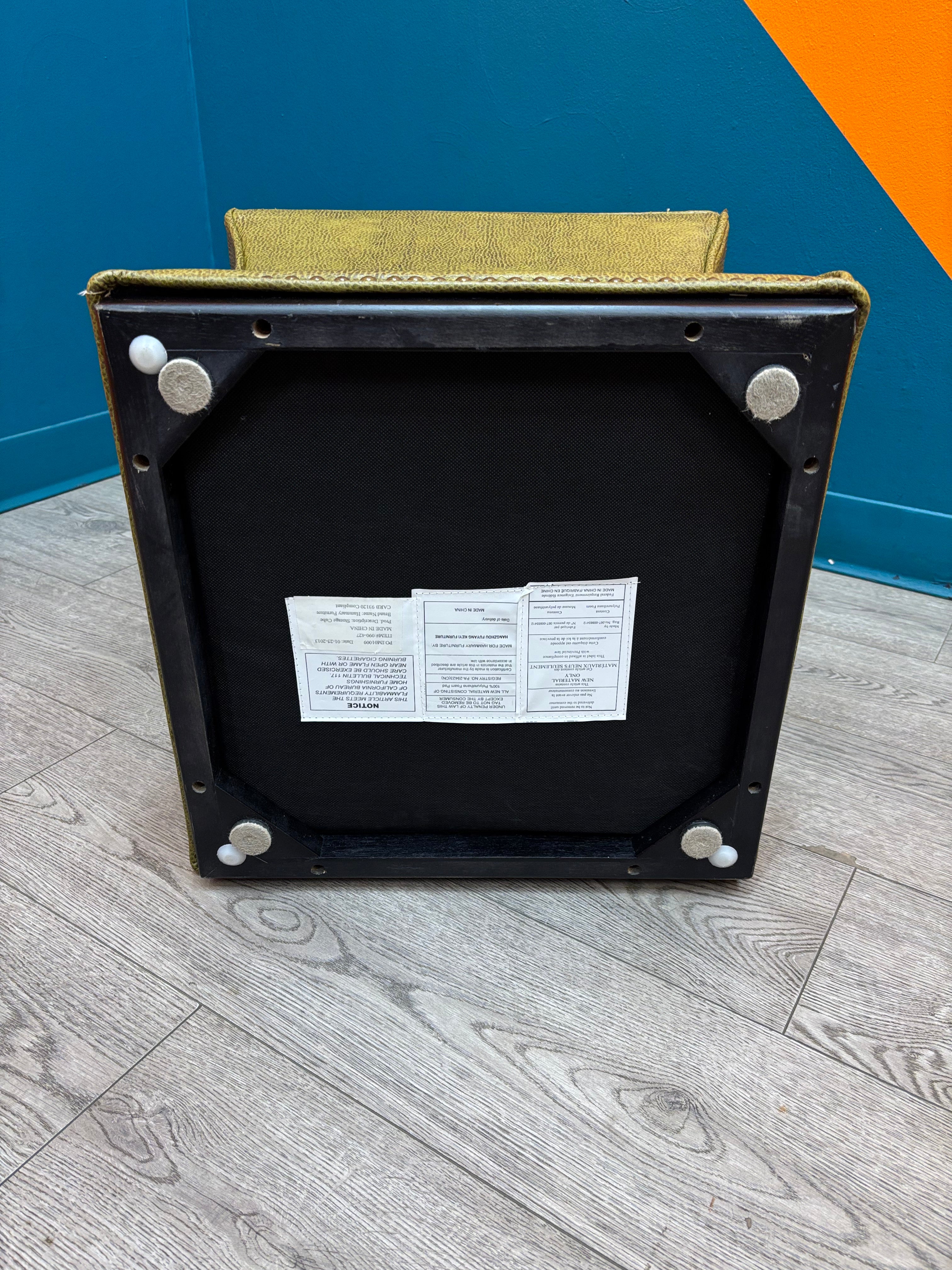 Green Storage Cube (2 available)