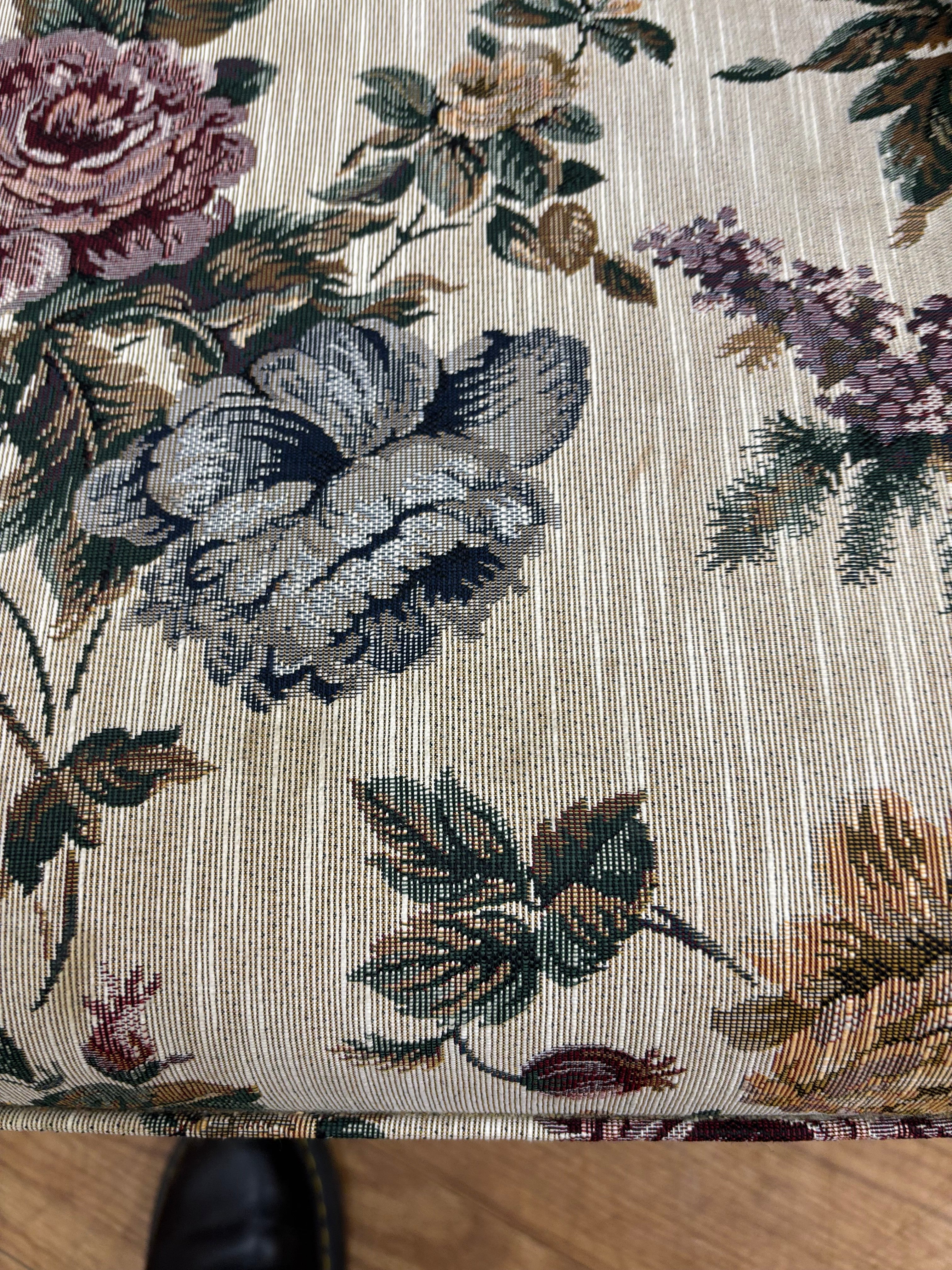 Floral Accent Armchair