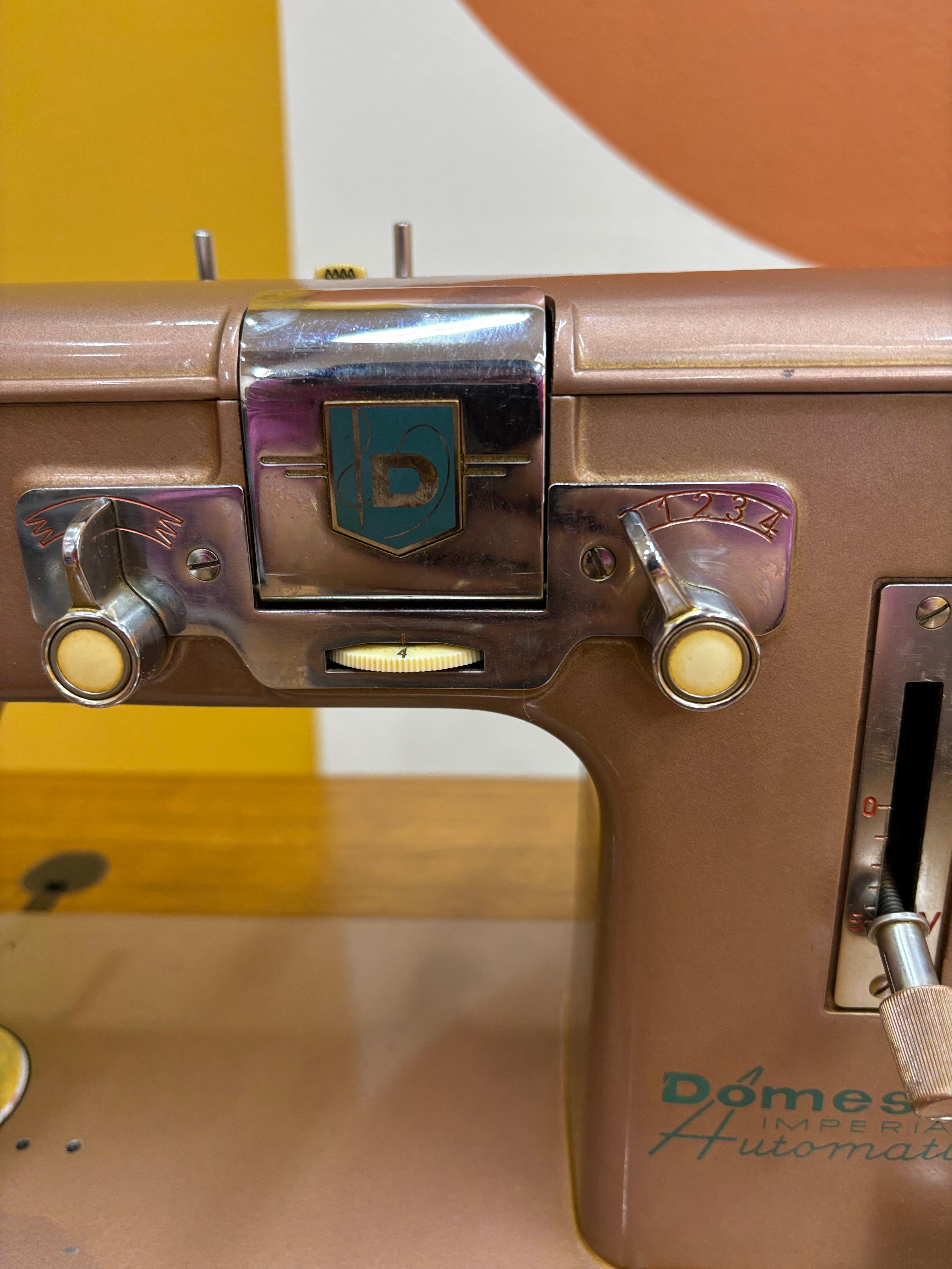 Domestic Imperial Automatic Sewing Machine Cabinet