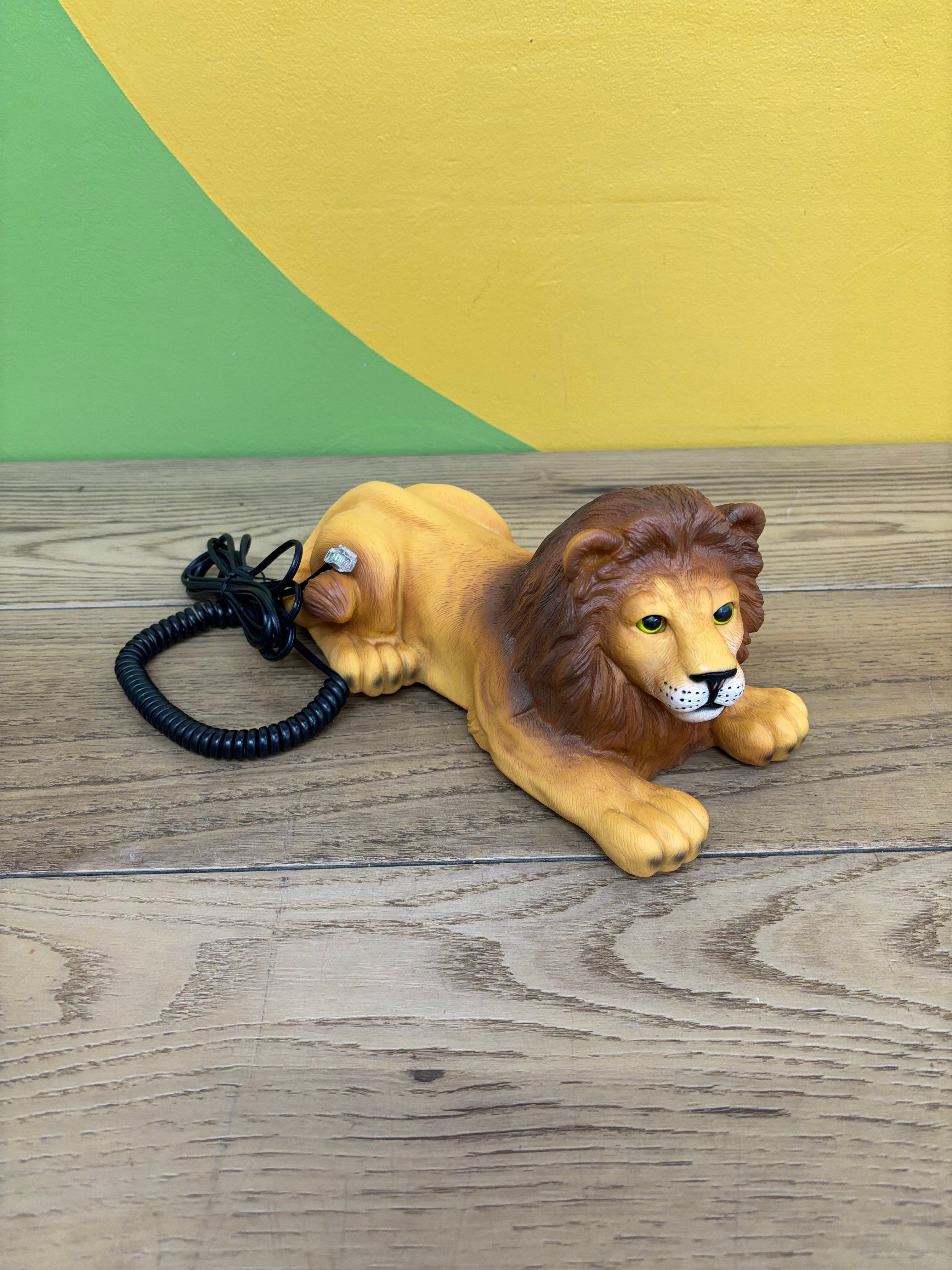 Lion Novelty Phone (2 available)