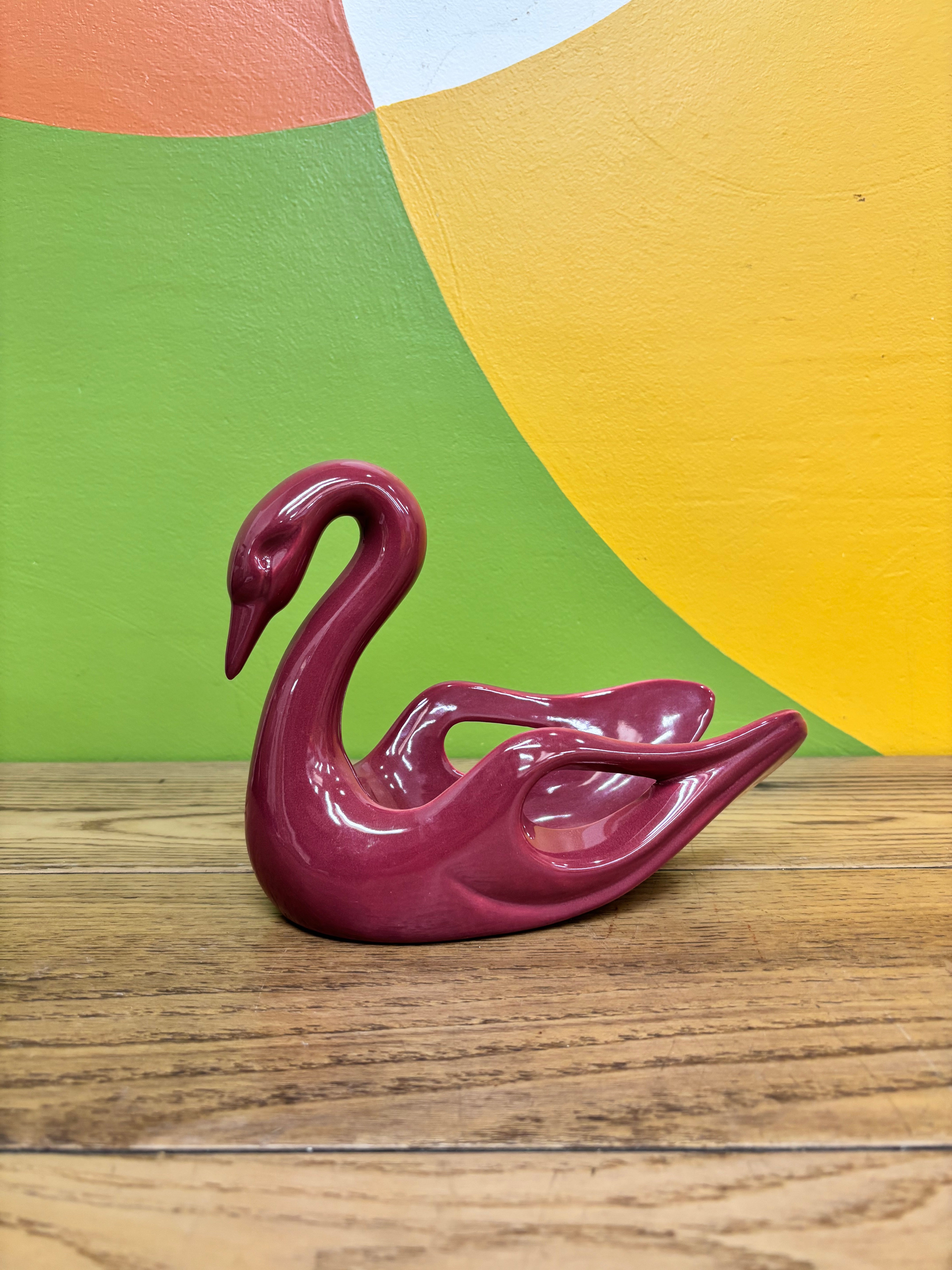 Ceramic Swan