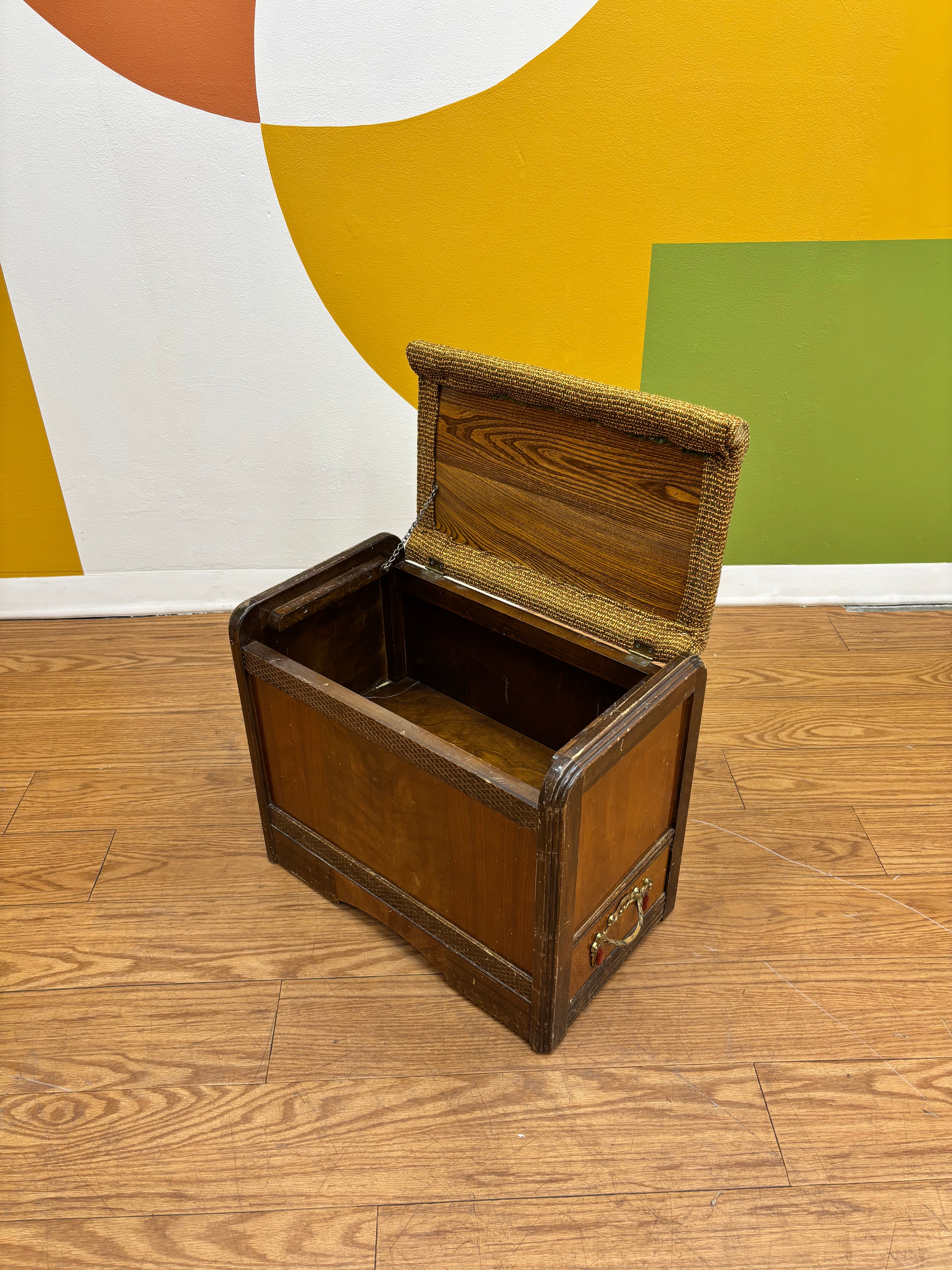 Wood Ottoman
