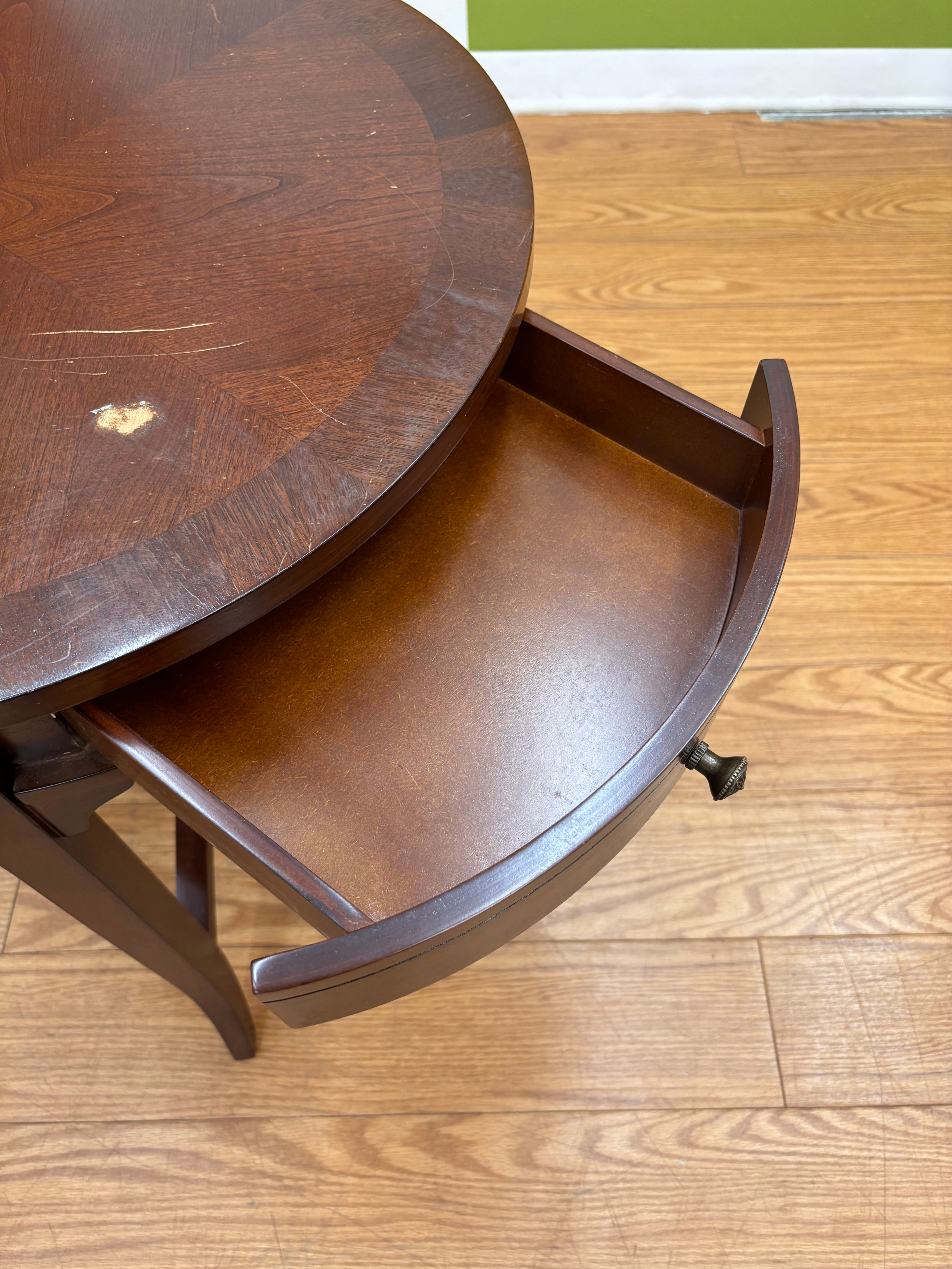 Wood Side Table