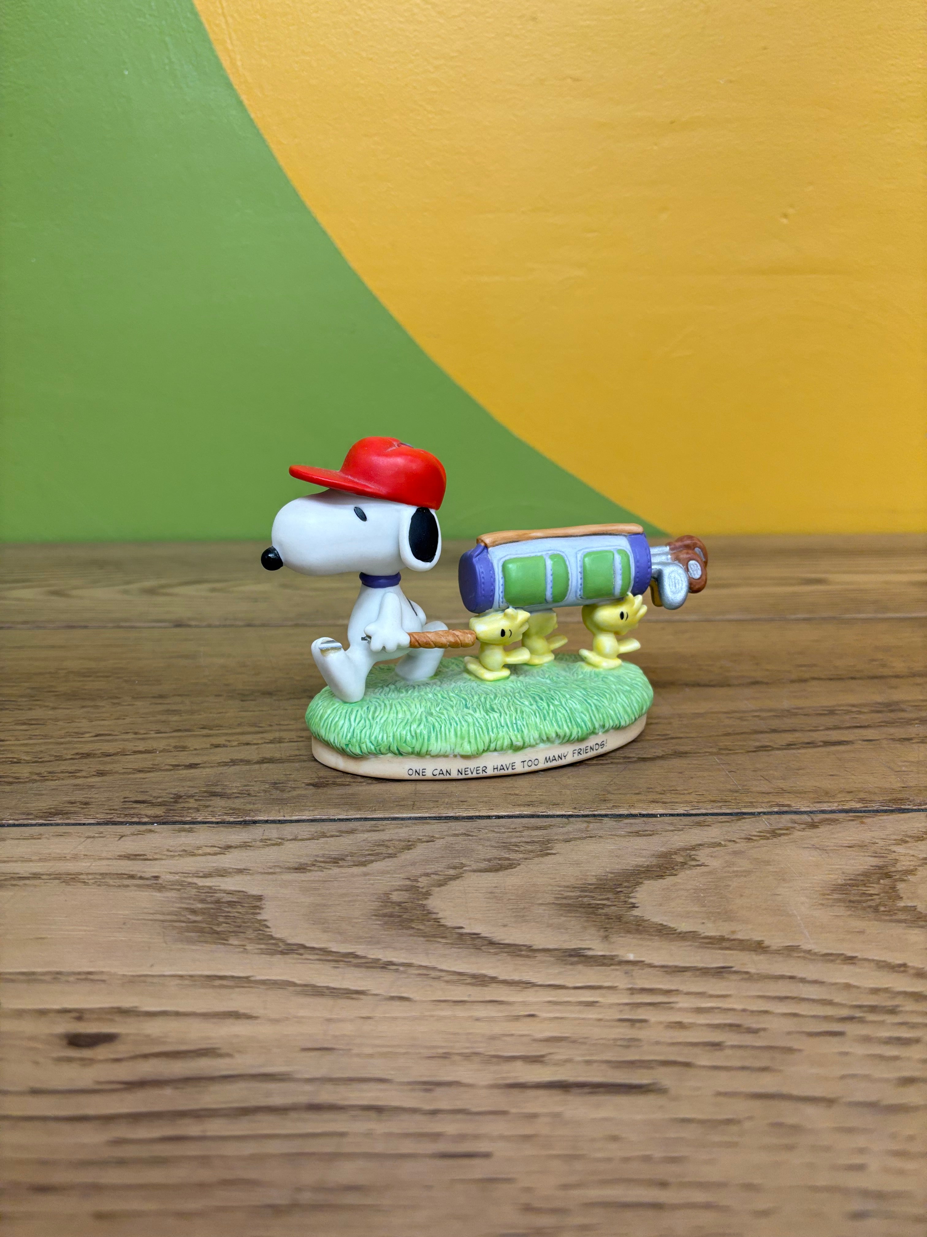 Peanuts “On the Course” Figurine