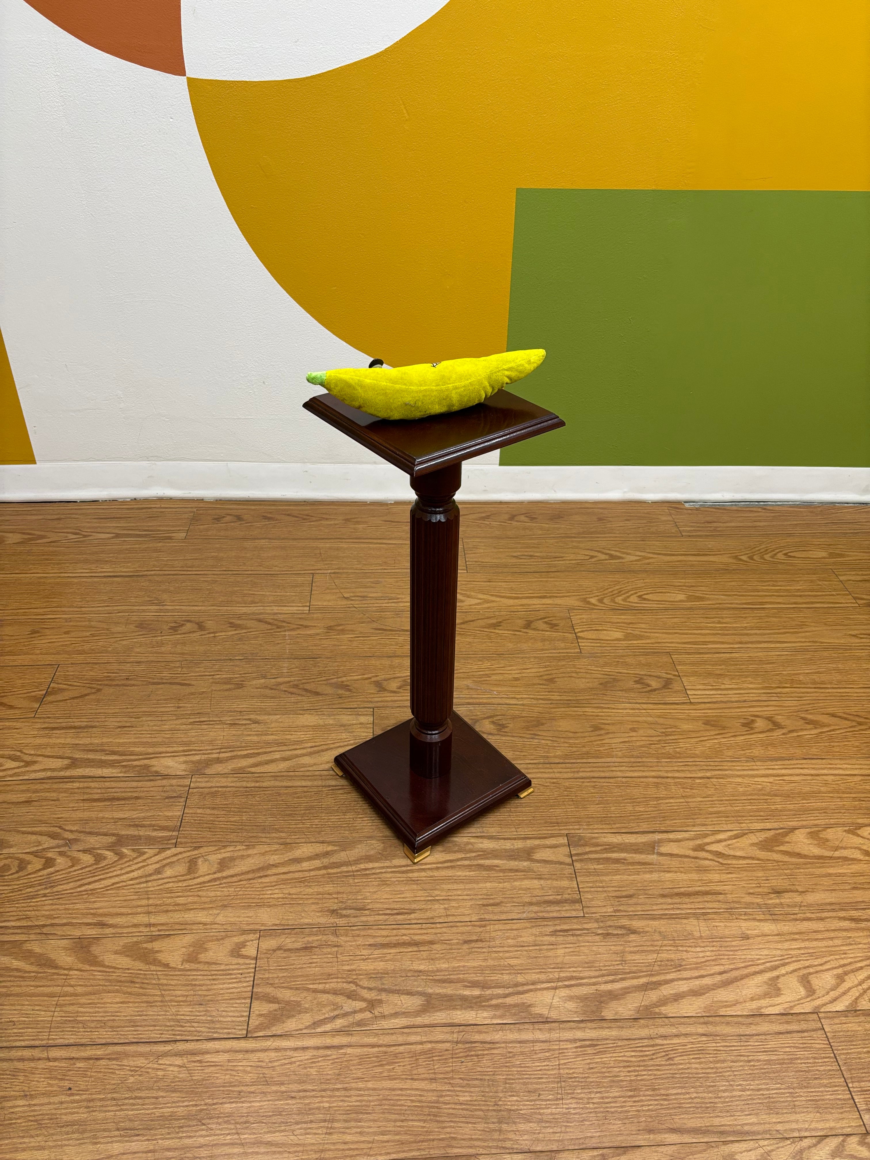 Wood Pedestal