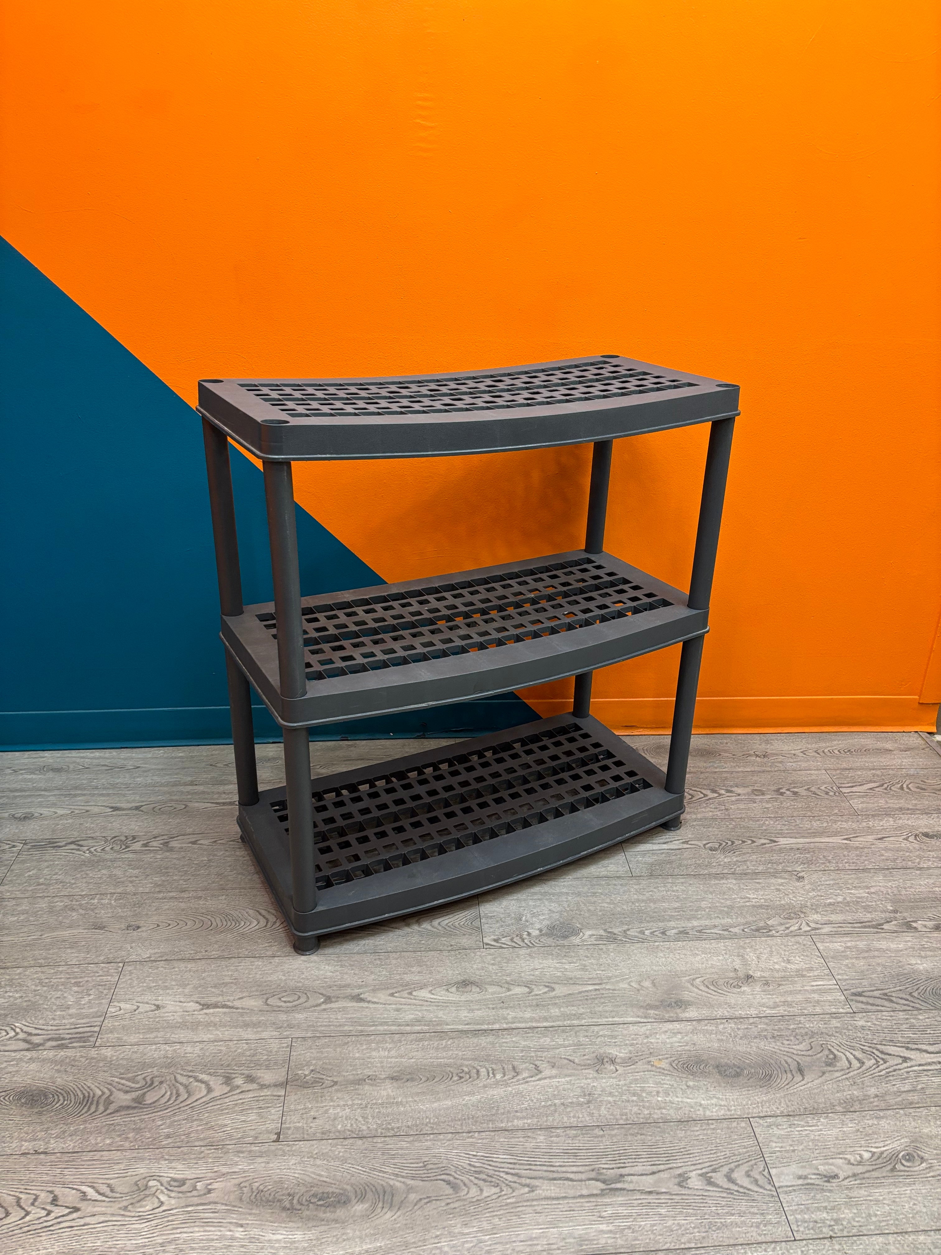 3 Tier Plastic Shelf