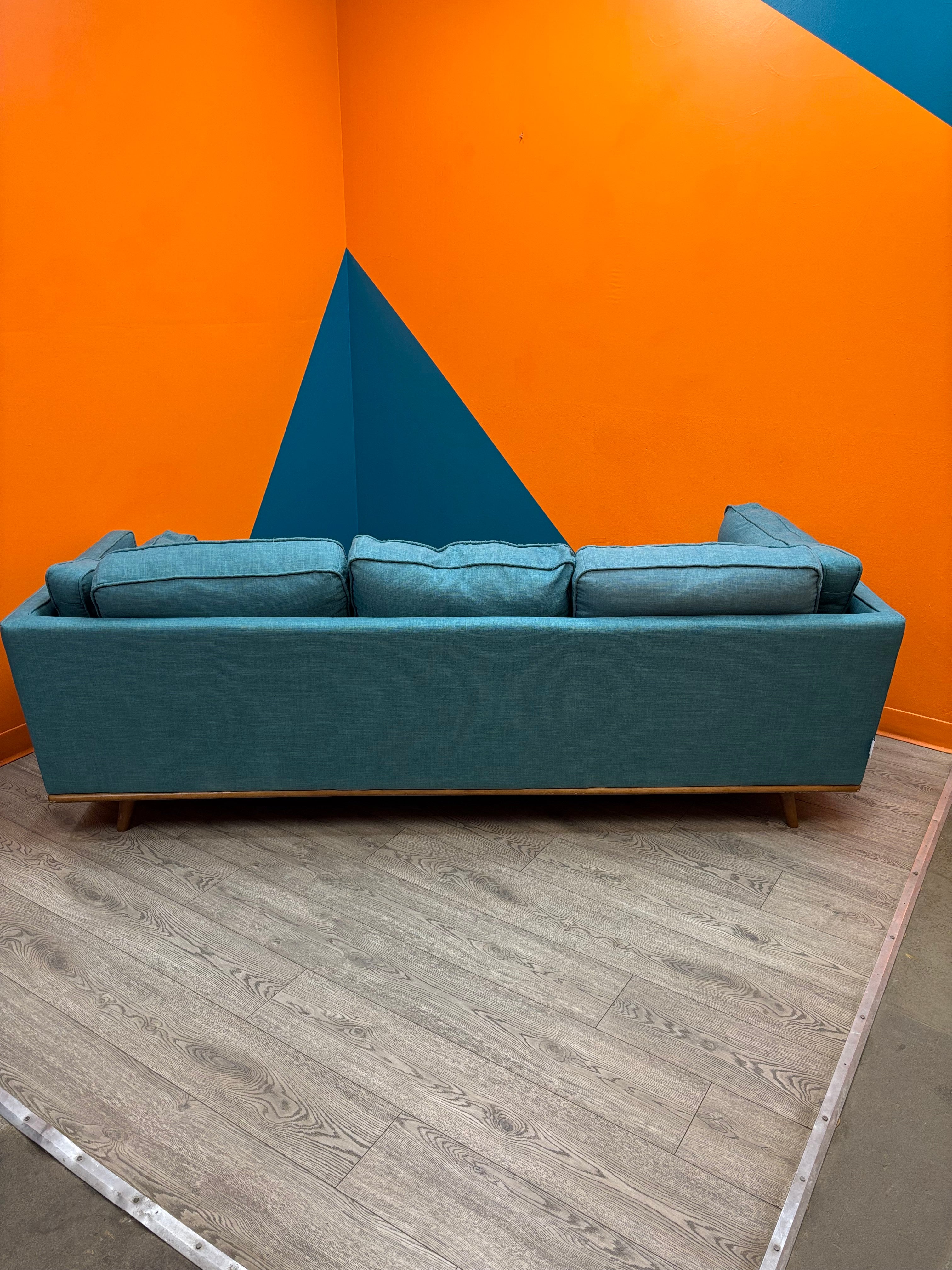 Teal Sofa