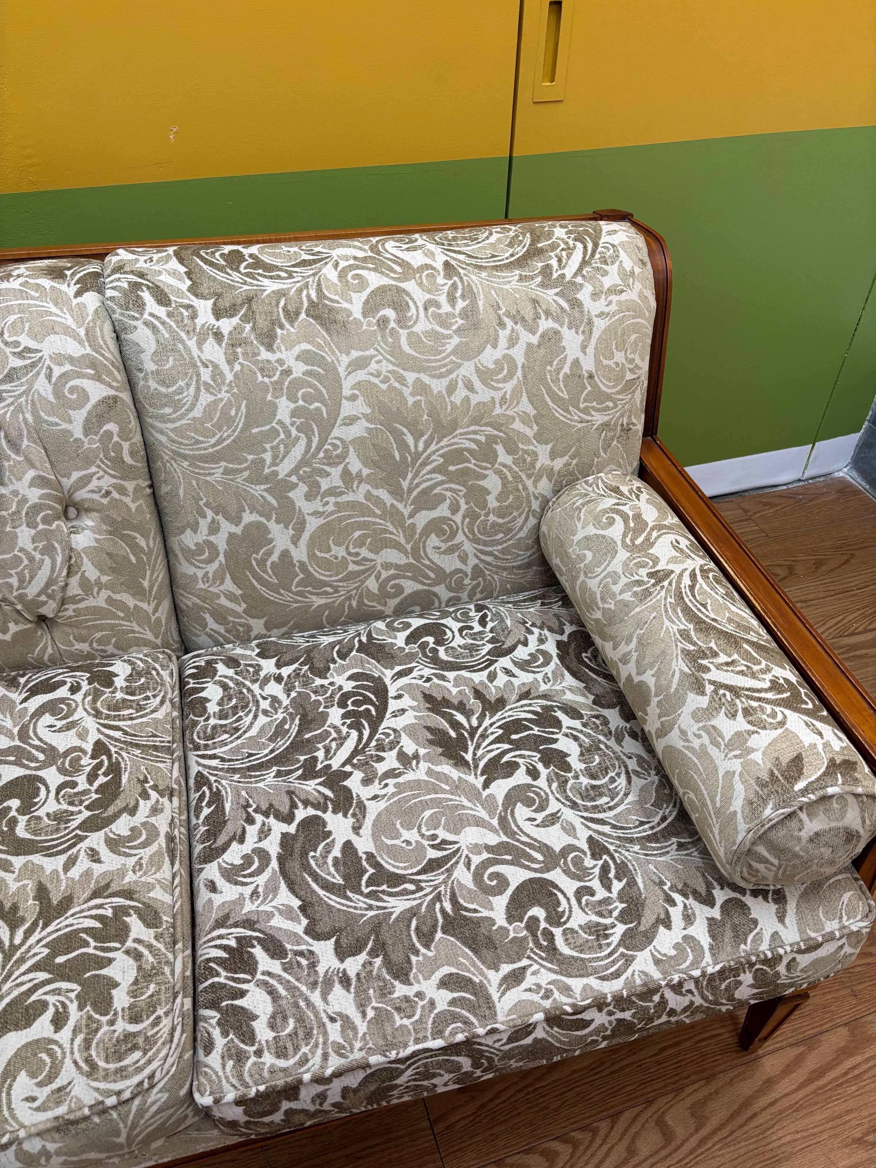 Wood Frame Sofa