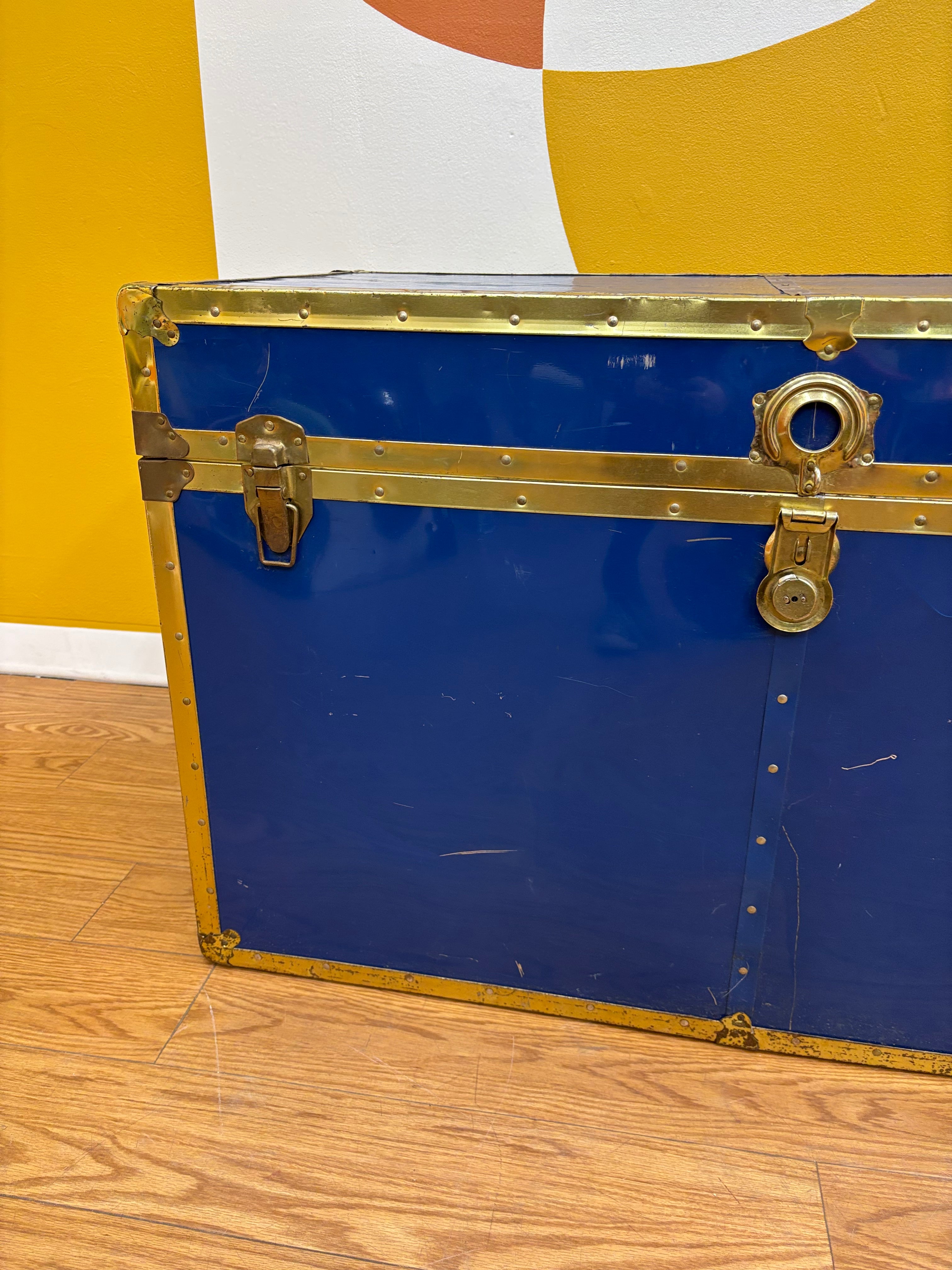 Large Blue Trunk