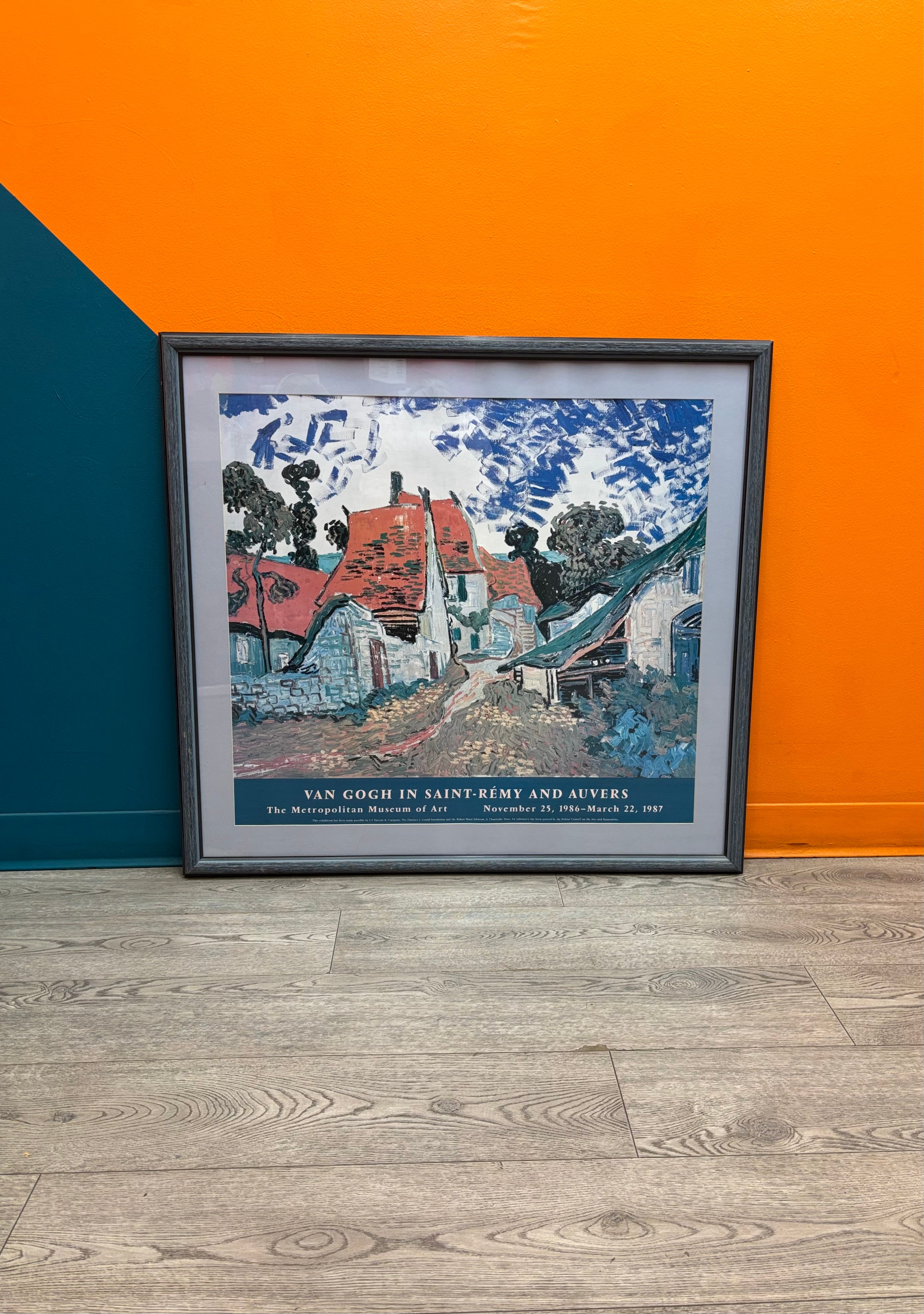 Framed Van Gogh in Saint-Rémy and Auvers Poster
