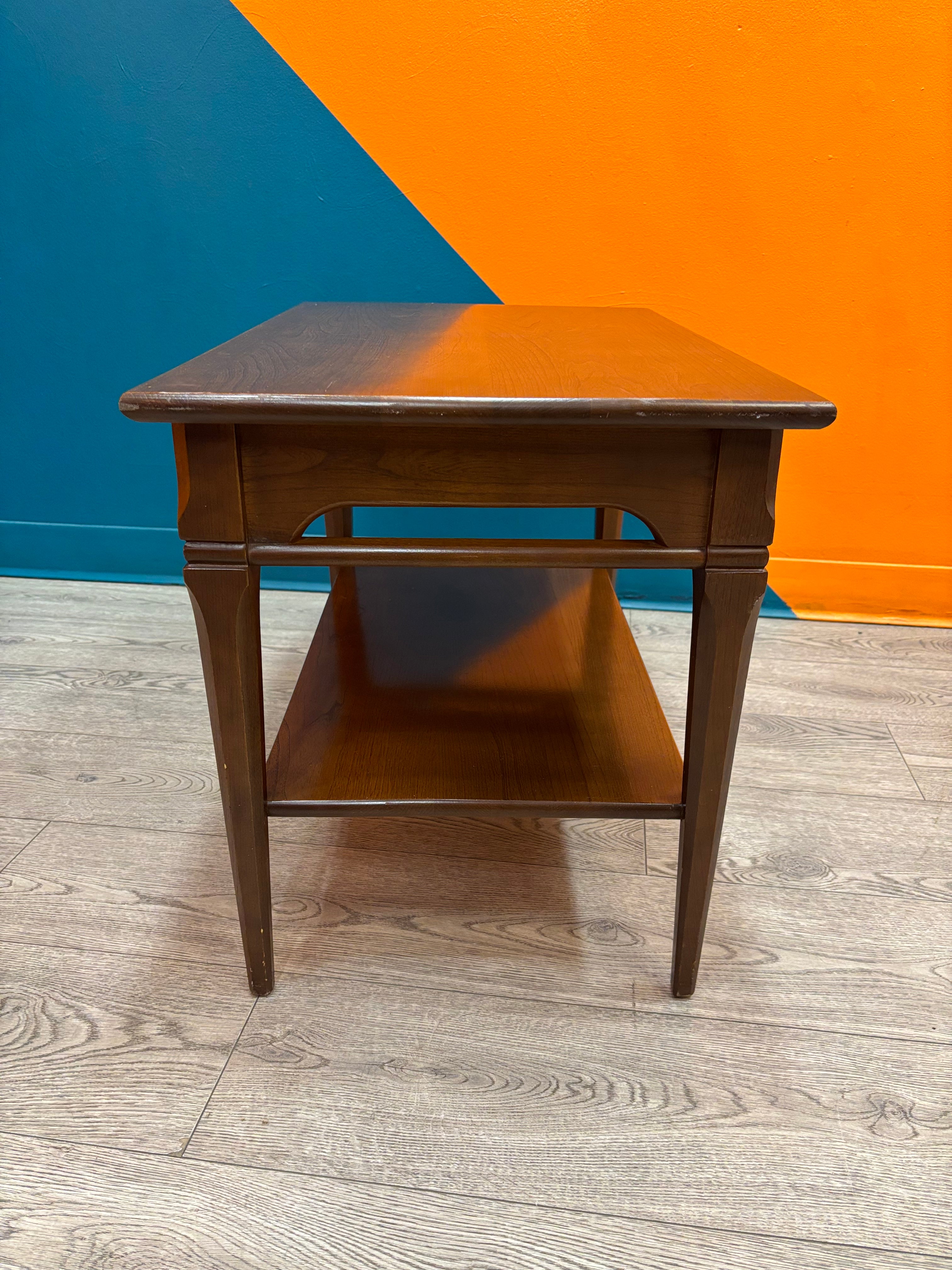 Wood Side Table