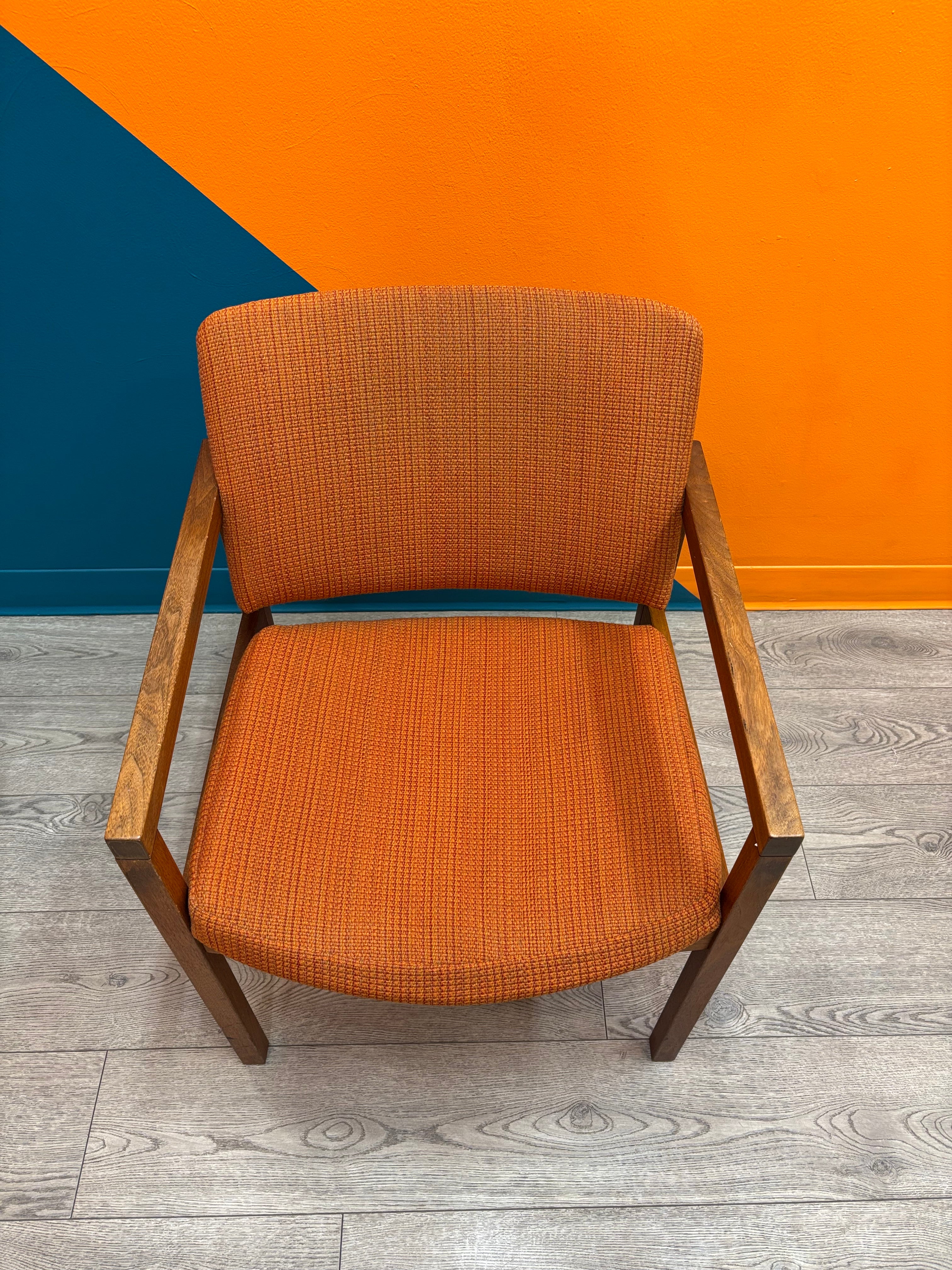 Orange Accent Chair