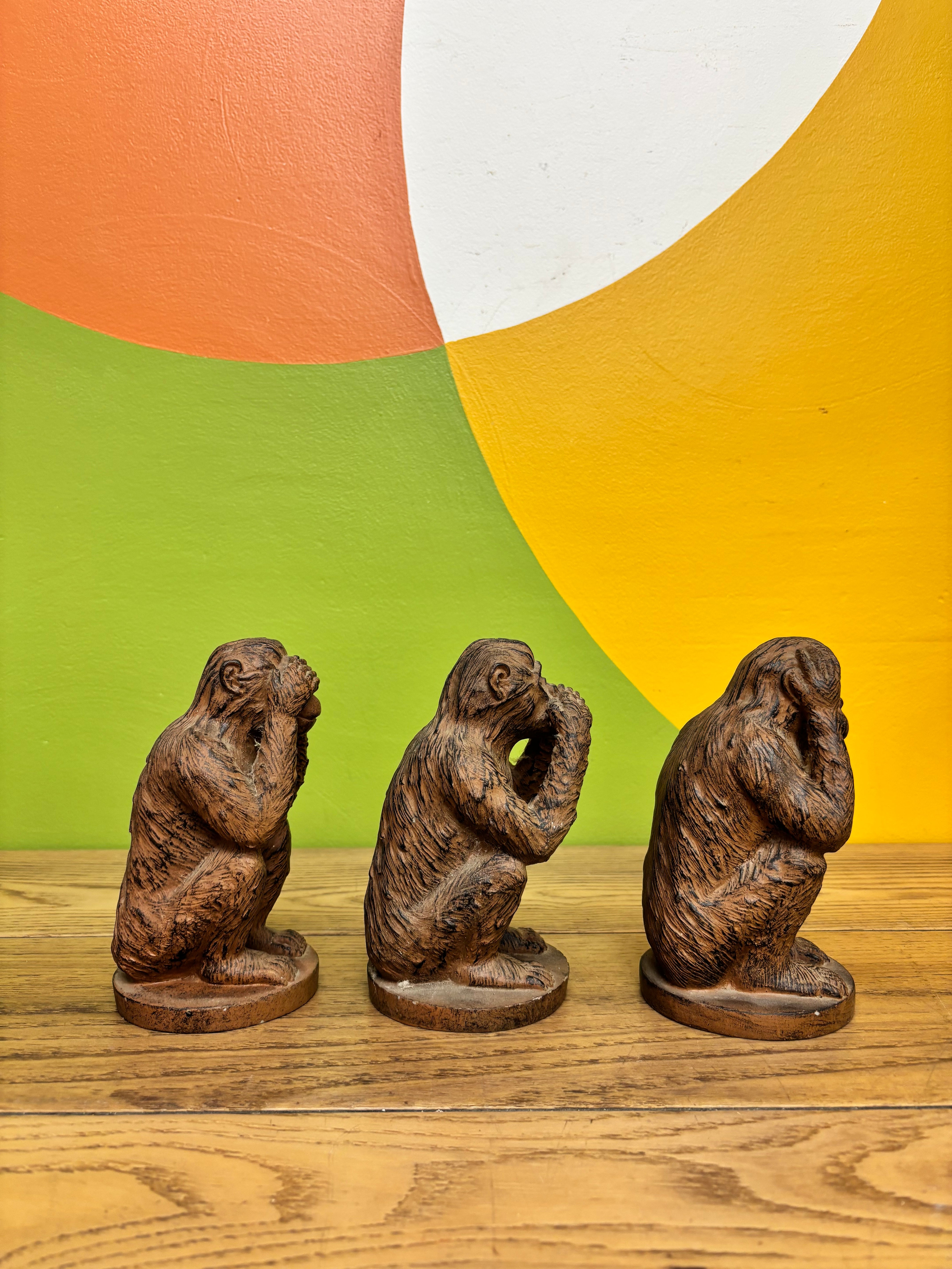 Three Wise Monkeys Figurines