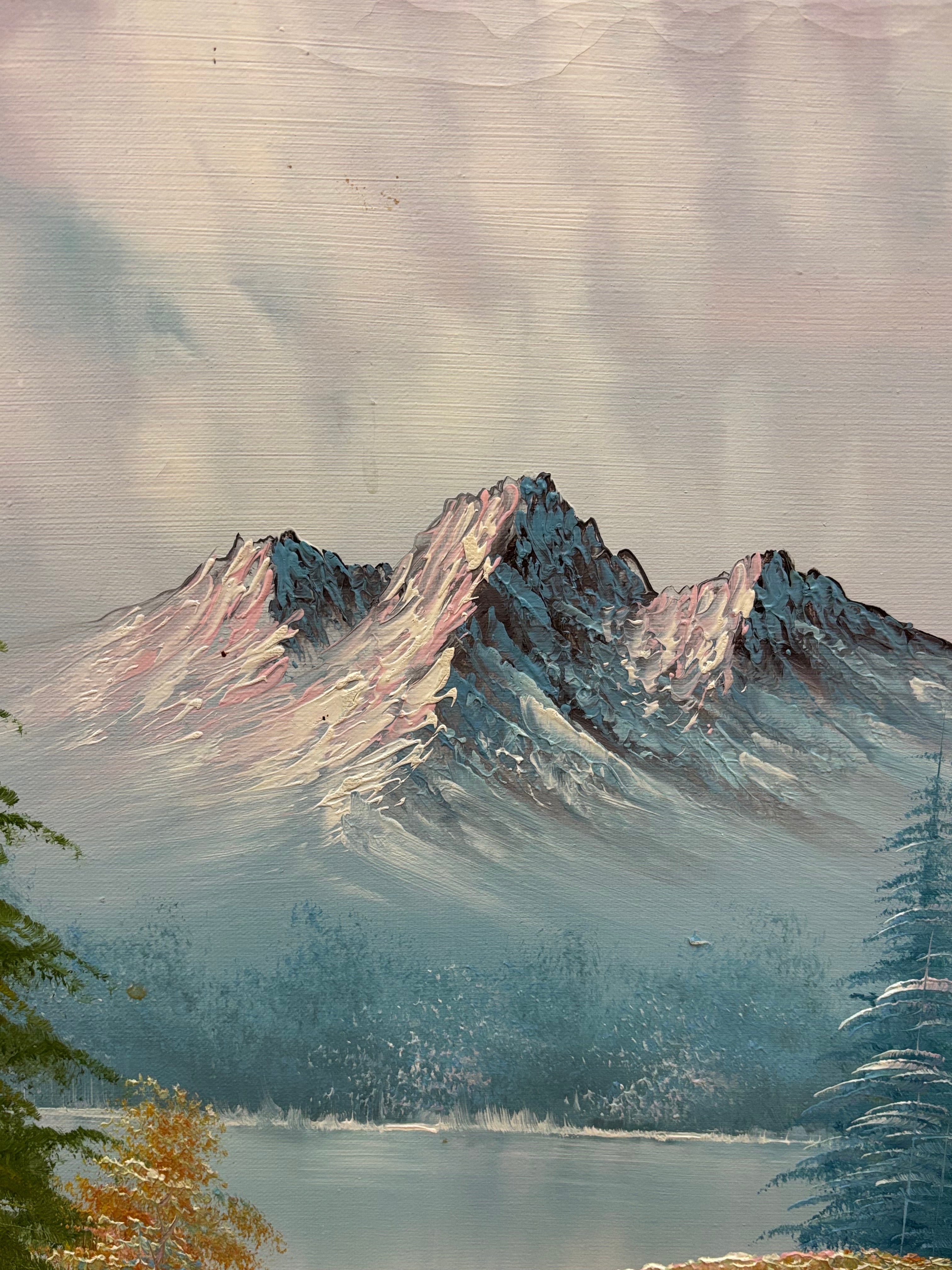 Framed Mountain Scene