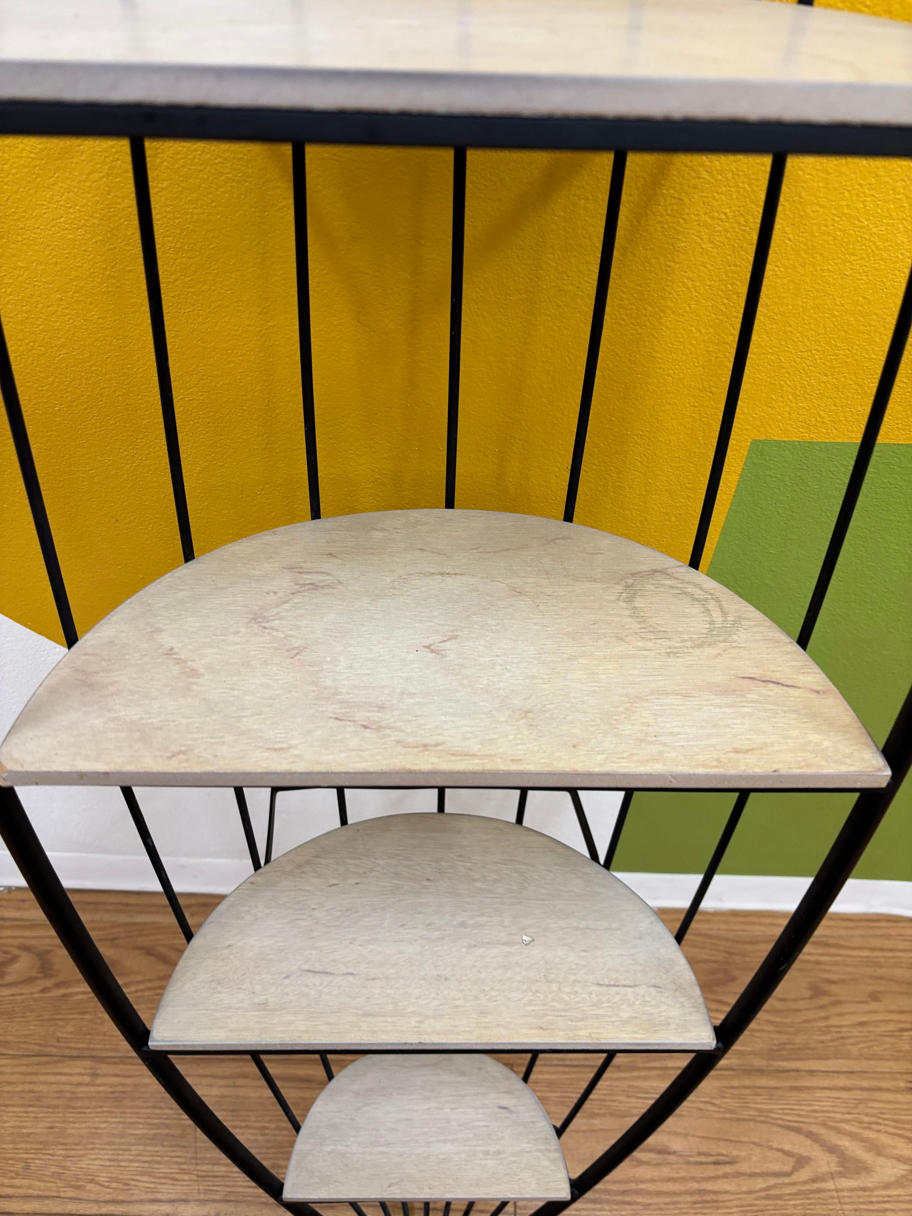 Rowboat Shaped Wall Shelf