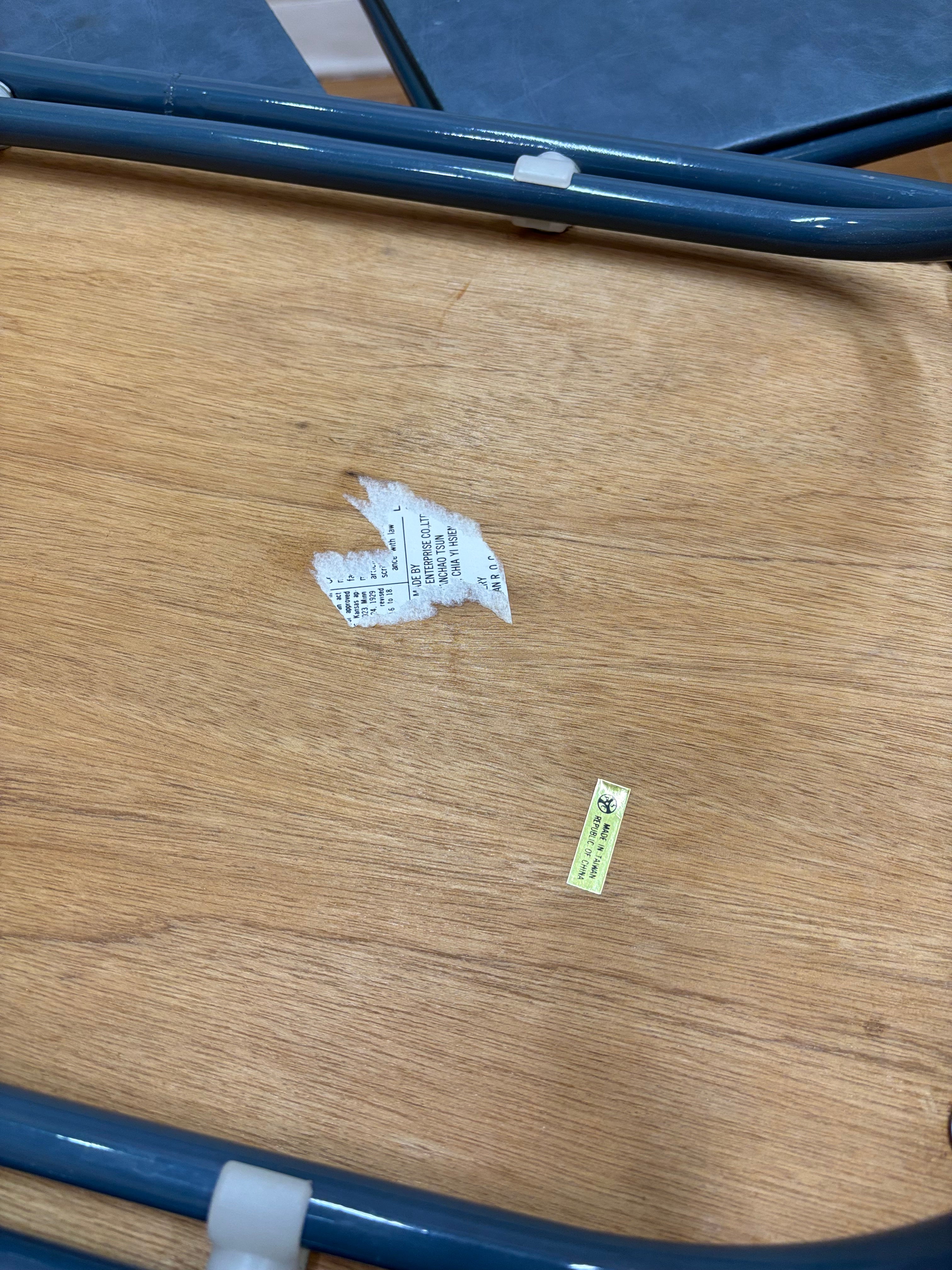 Blue 4 Piece TV Tray Set