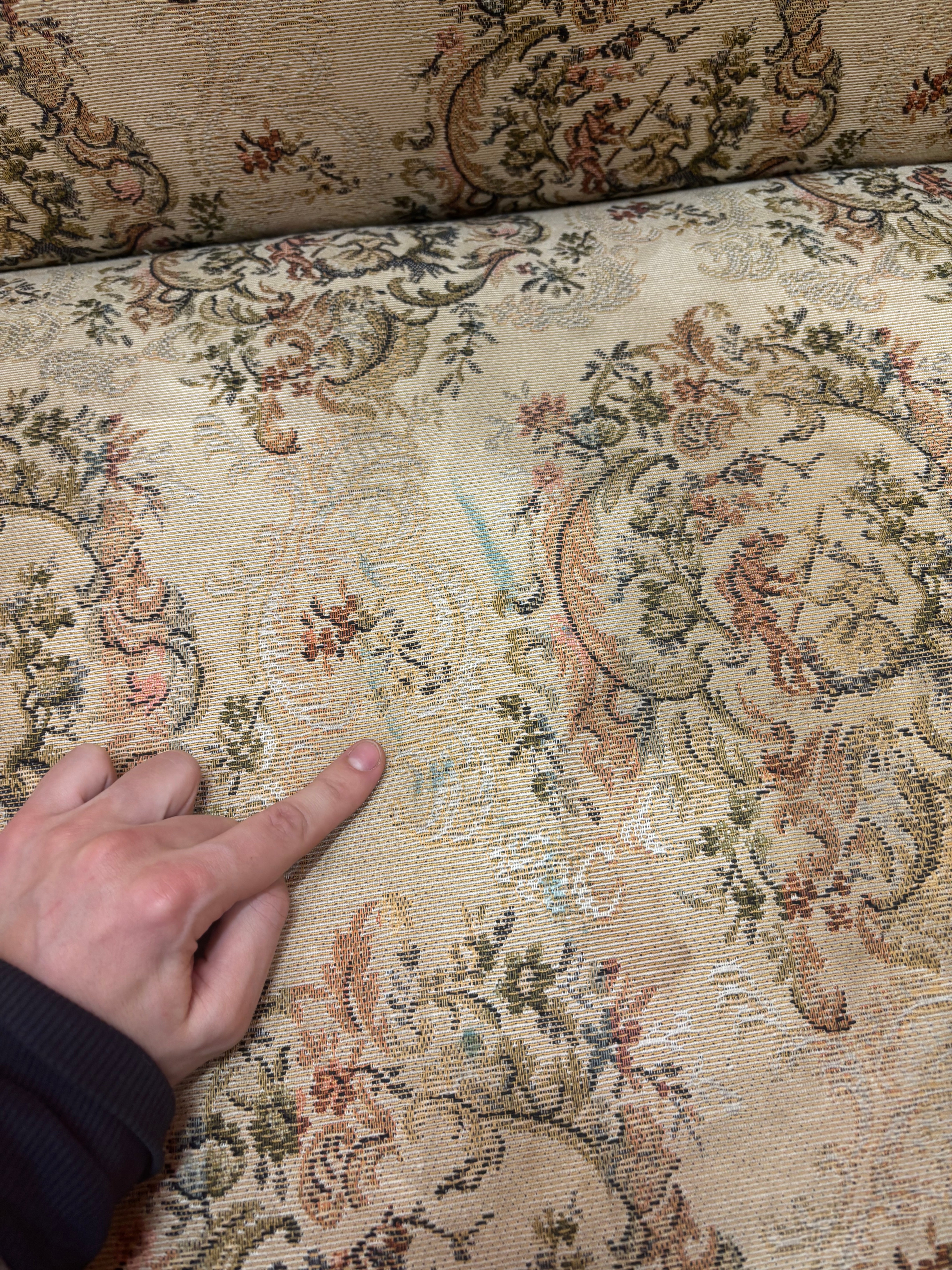 Rolling Loveseat