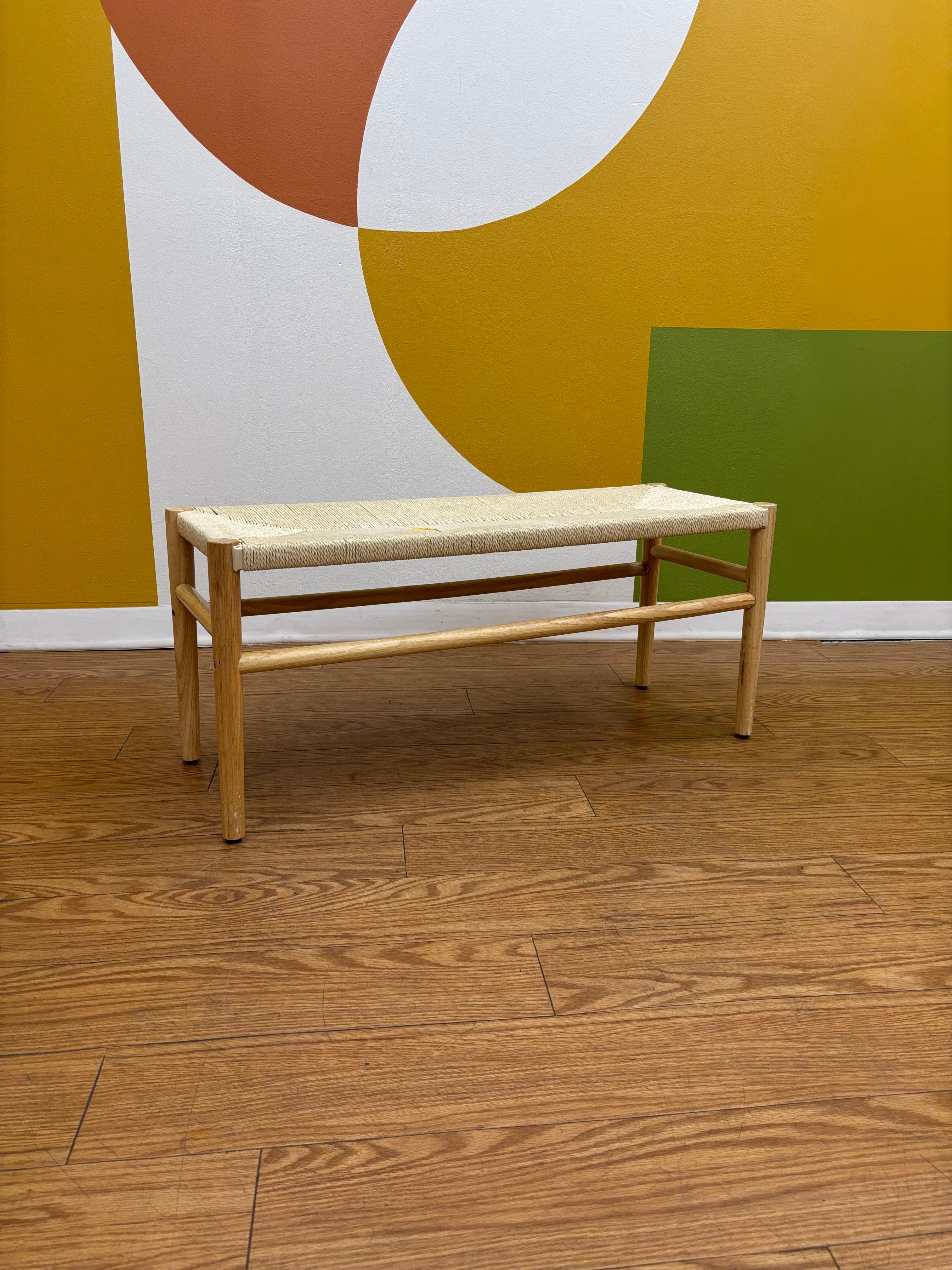 Rattan Bench