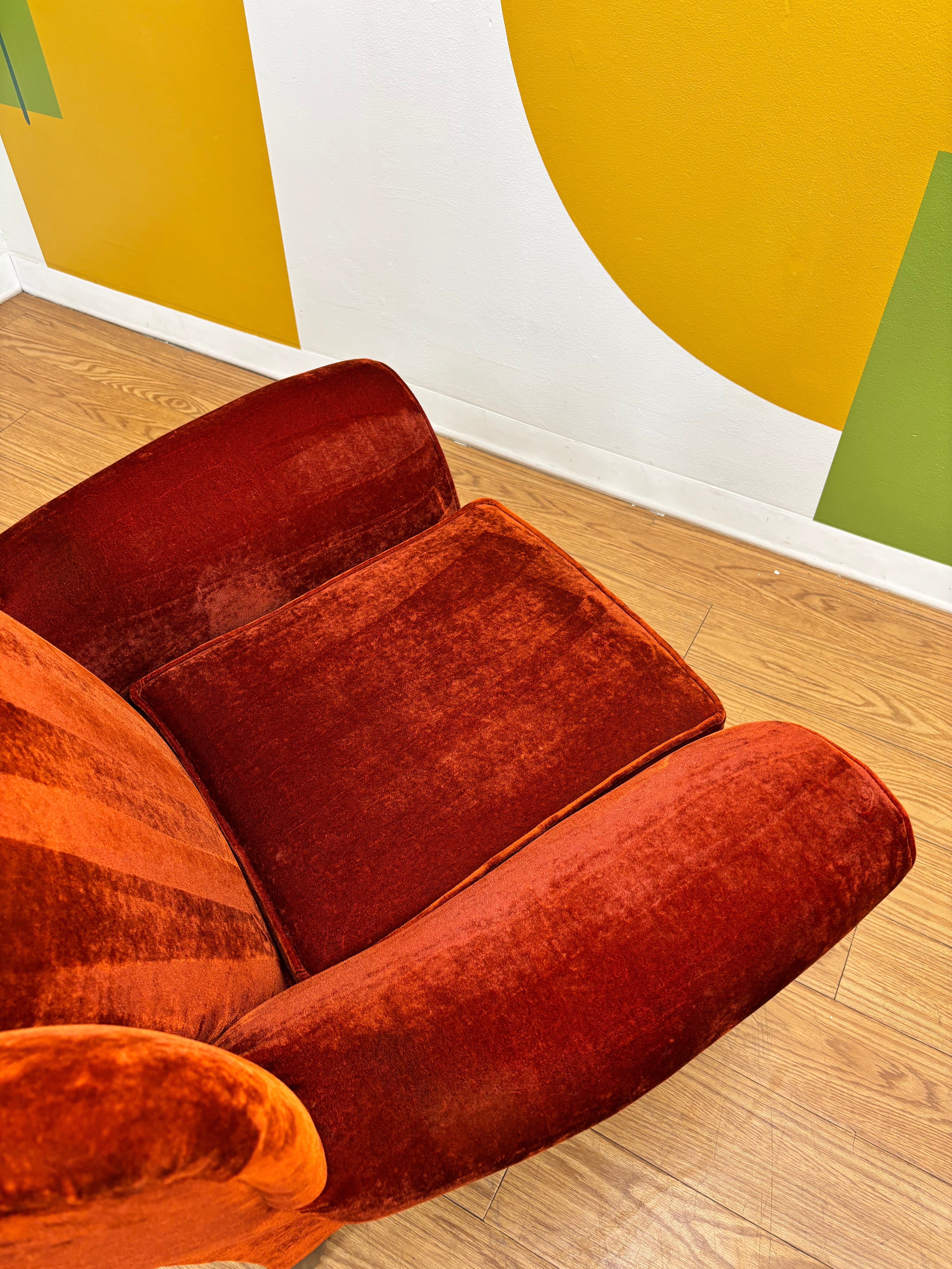 Orange Armchair
