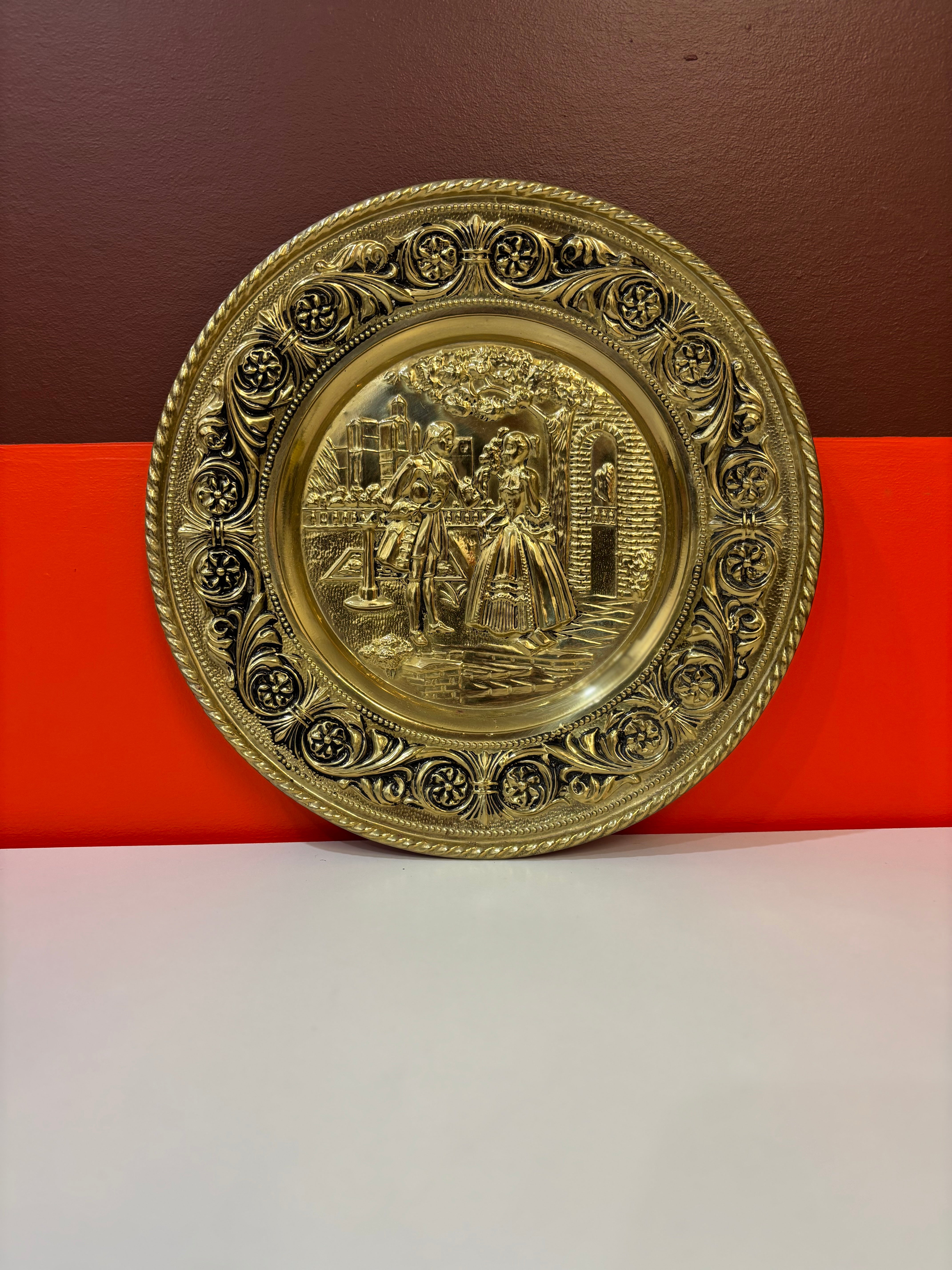 Decorative Embossed Wall Plate