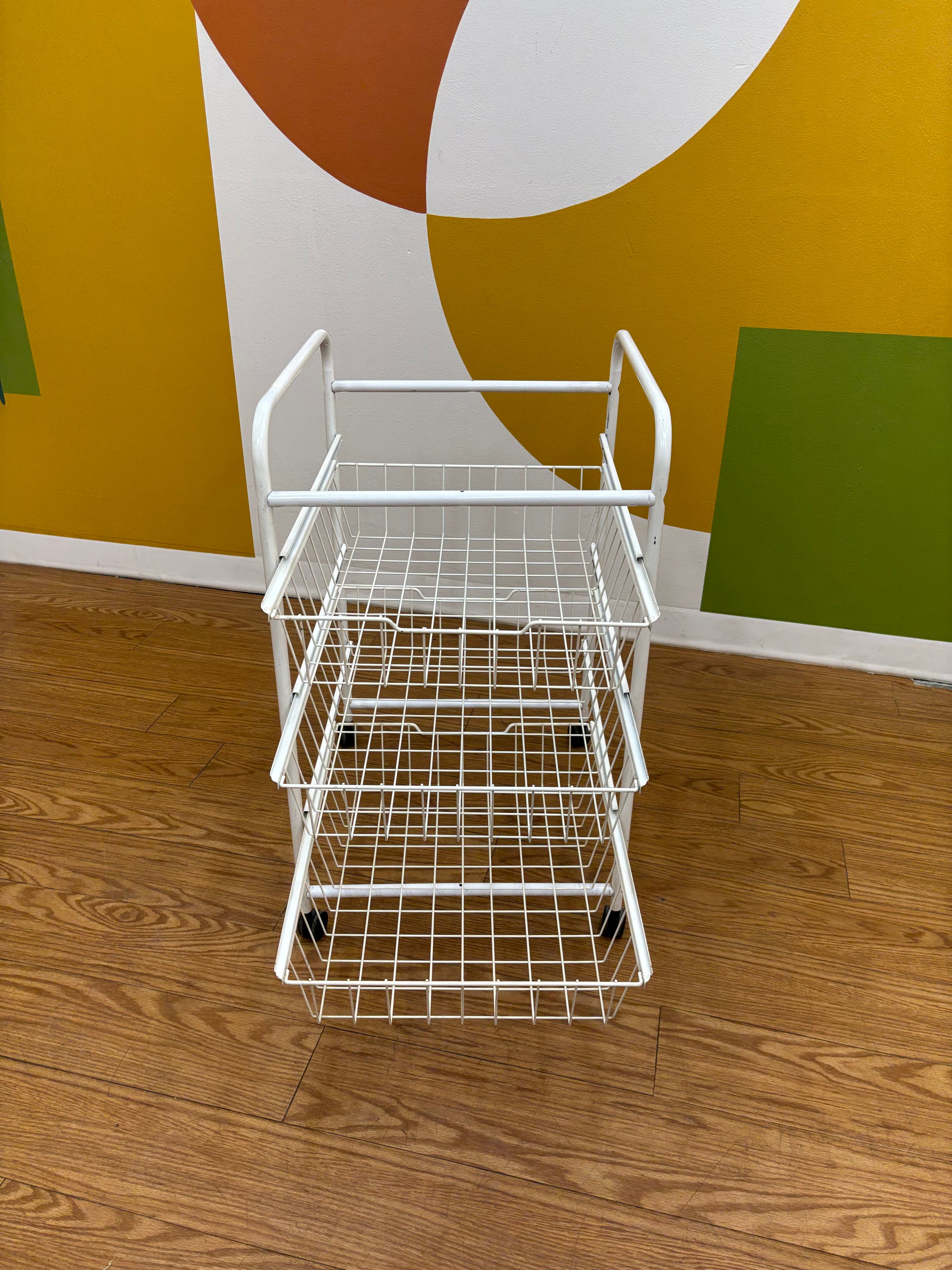 Three Drawer Mesh Organizer